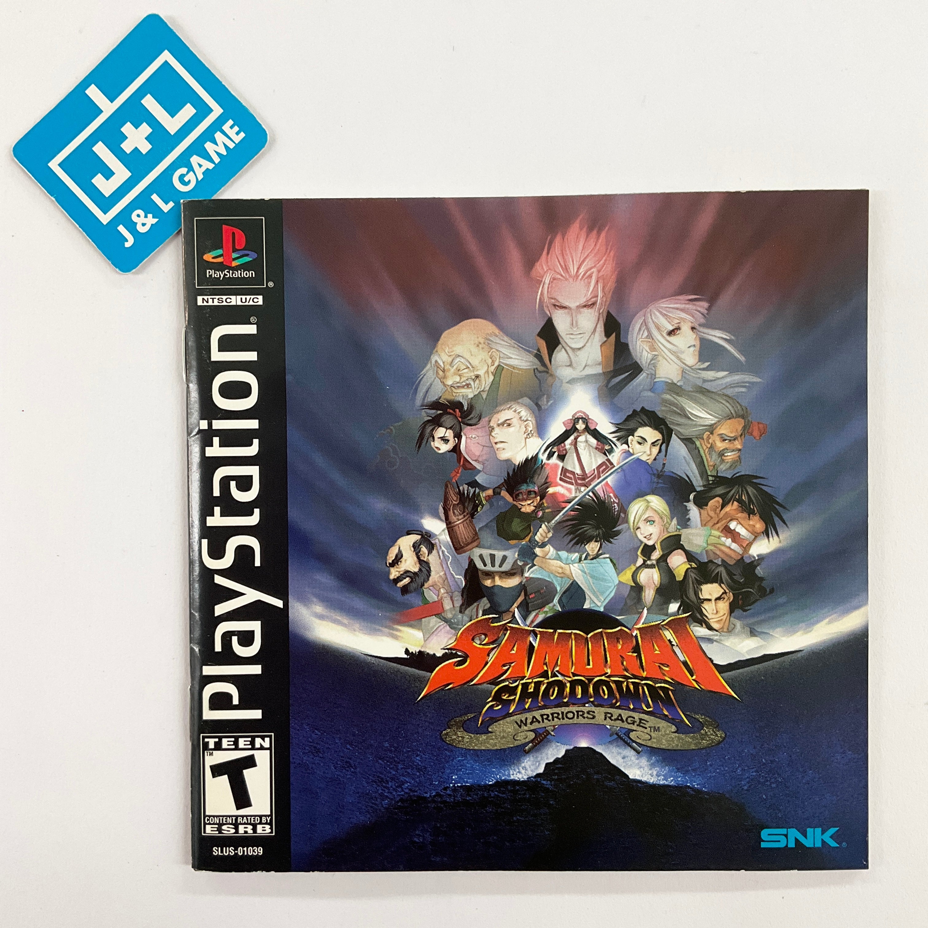 Samurai Shodown: Warriors Rage - (PS1) PlayStation 1 [Pre-Owned] Video Games SNK   