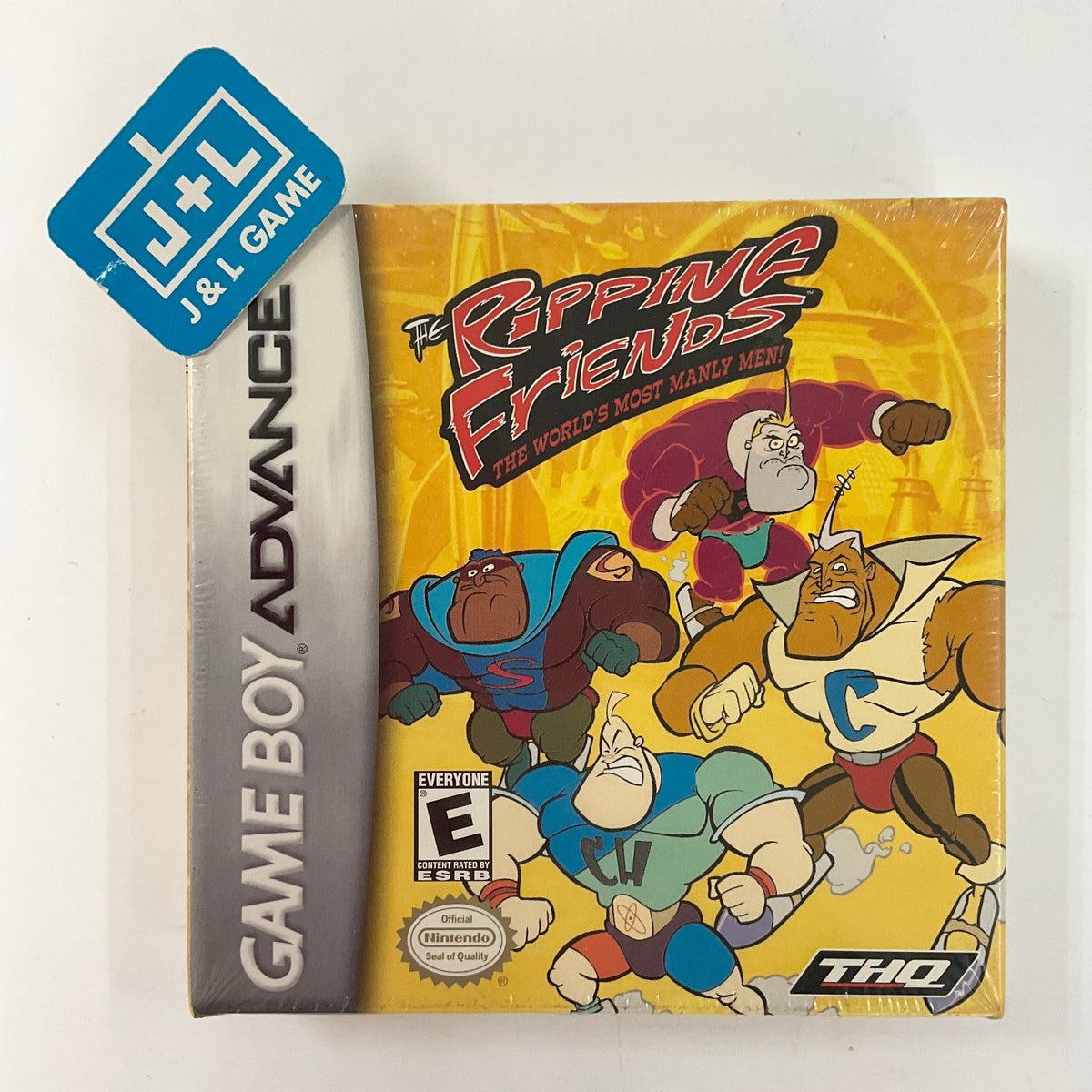 Slab Ripping Friends The Ripping Friends: The World's Most Manly Men! - (GBA) Game Boy Adva ...
