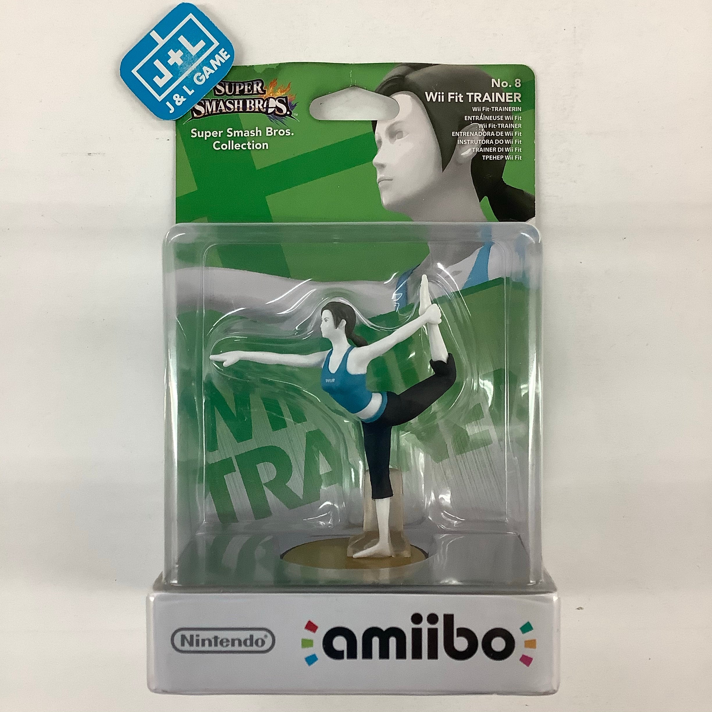Wii Fit Trainer (Super Smash Bros. series) - Nintendo WiiU Amiibo (European Import) Amiibo Nintendo   
