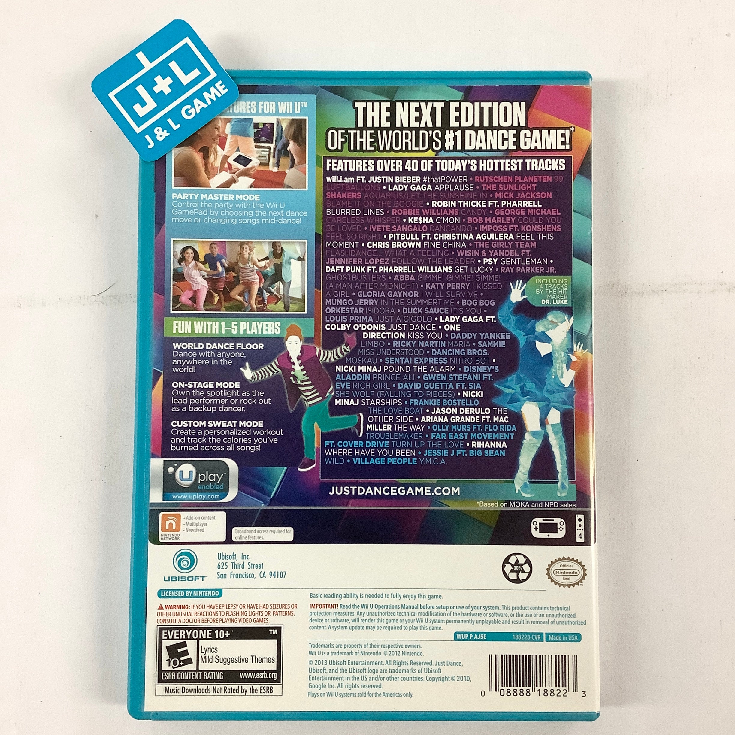 Just Dance 2014 - Nintendo Wii U [Pre-Owned] Video Games Ubisoft   