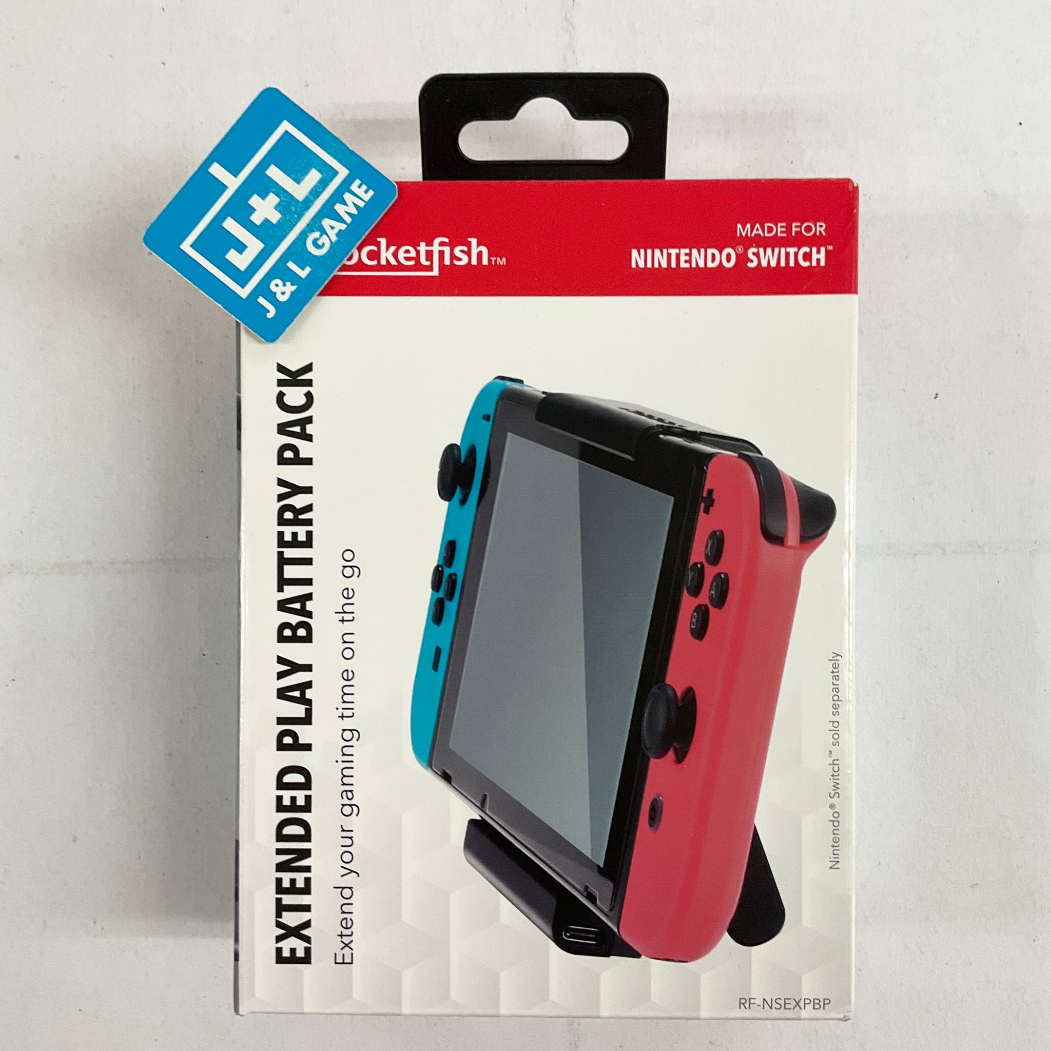 Rocketfish™ Extended Battery Pack For Nintendo Switch (Black) - (NSW) Nintendo Switch Accessories Rocketfish   