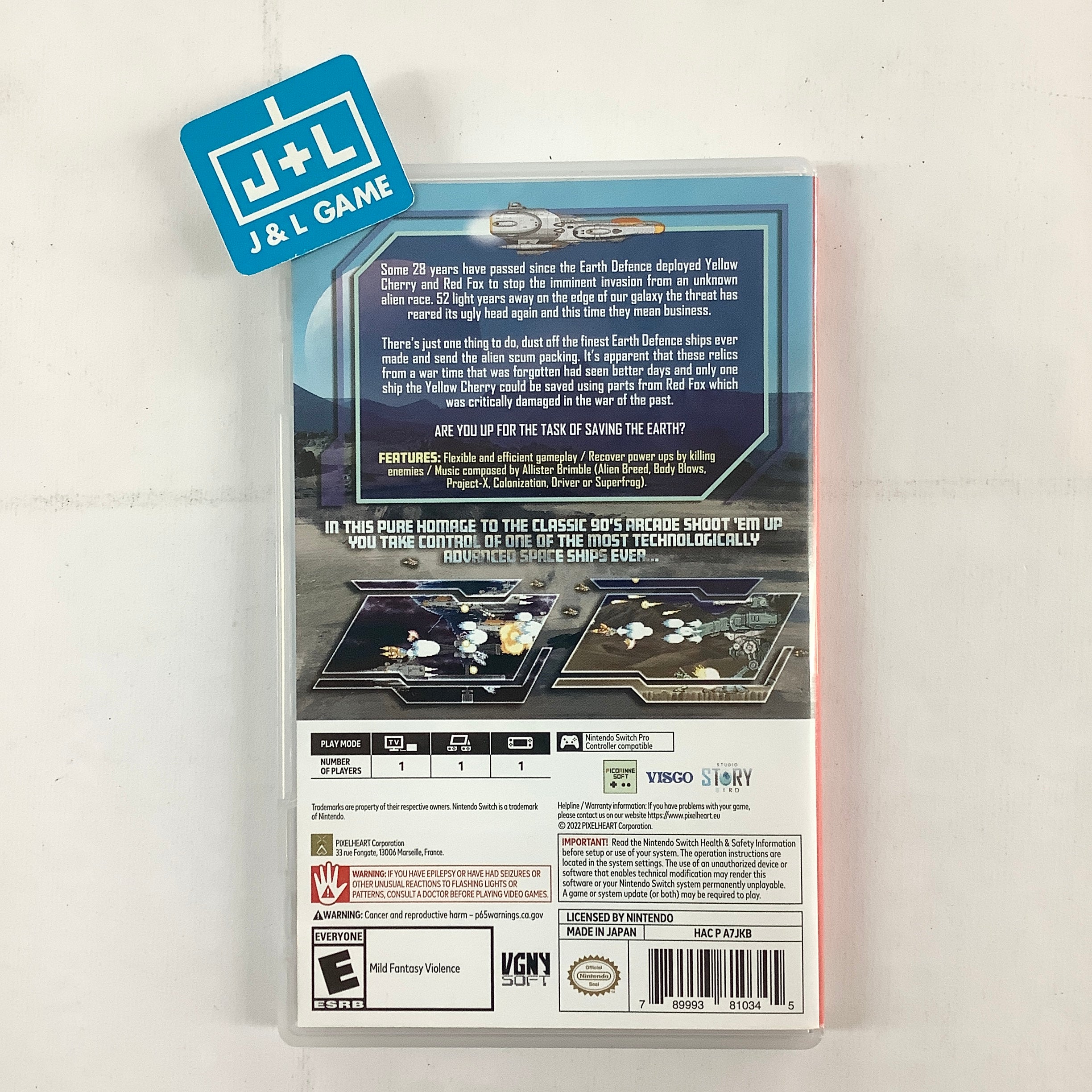 Andro Dunos 2 - (NSW) Nintendo Switch [UNBOXING] | J&L Game