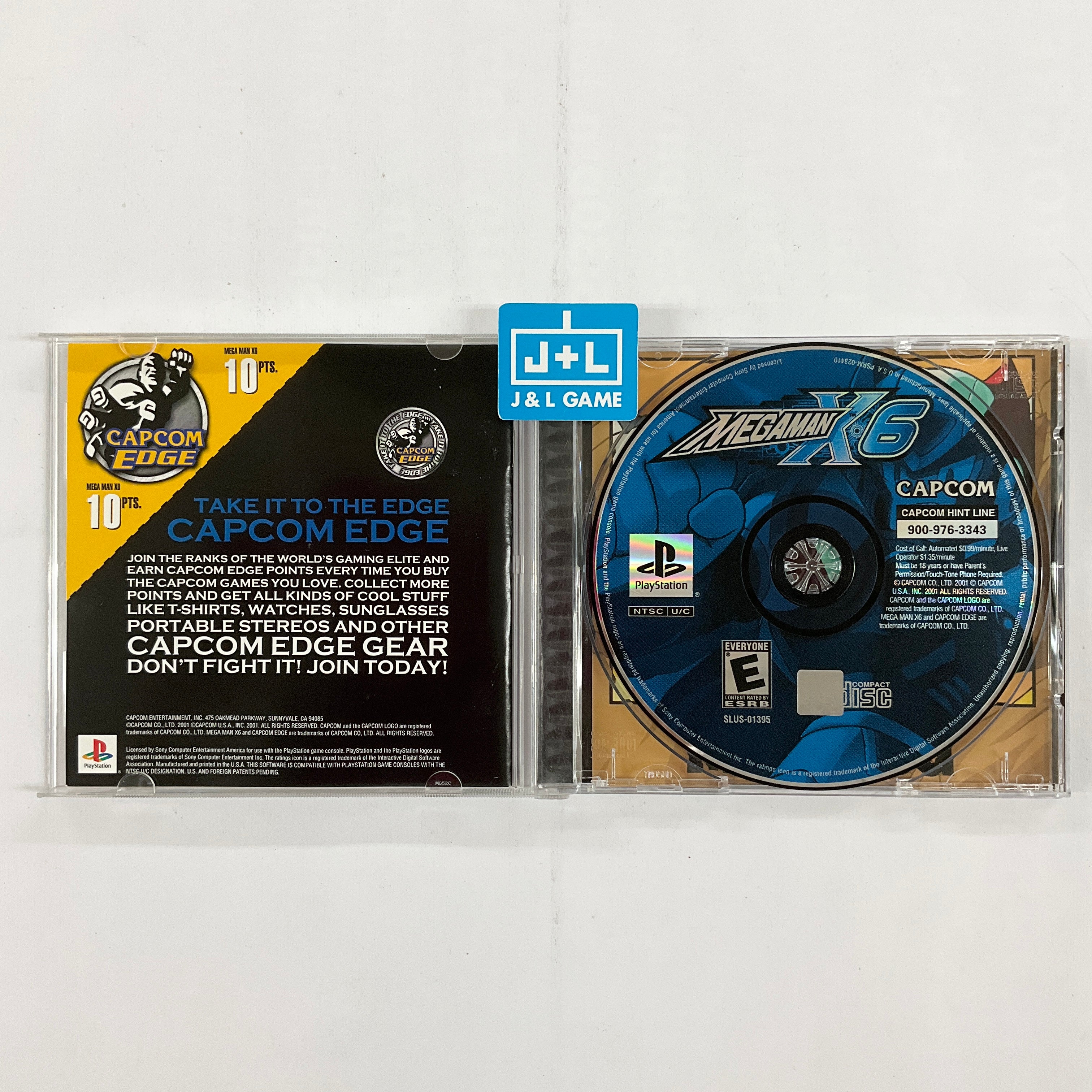 Mega Man X6 - (PS1) PlayStation 1 [Pre-Owned] | J&L Game