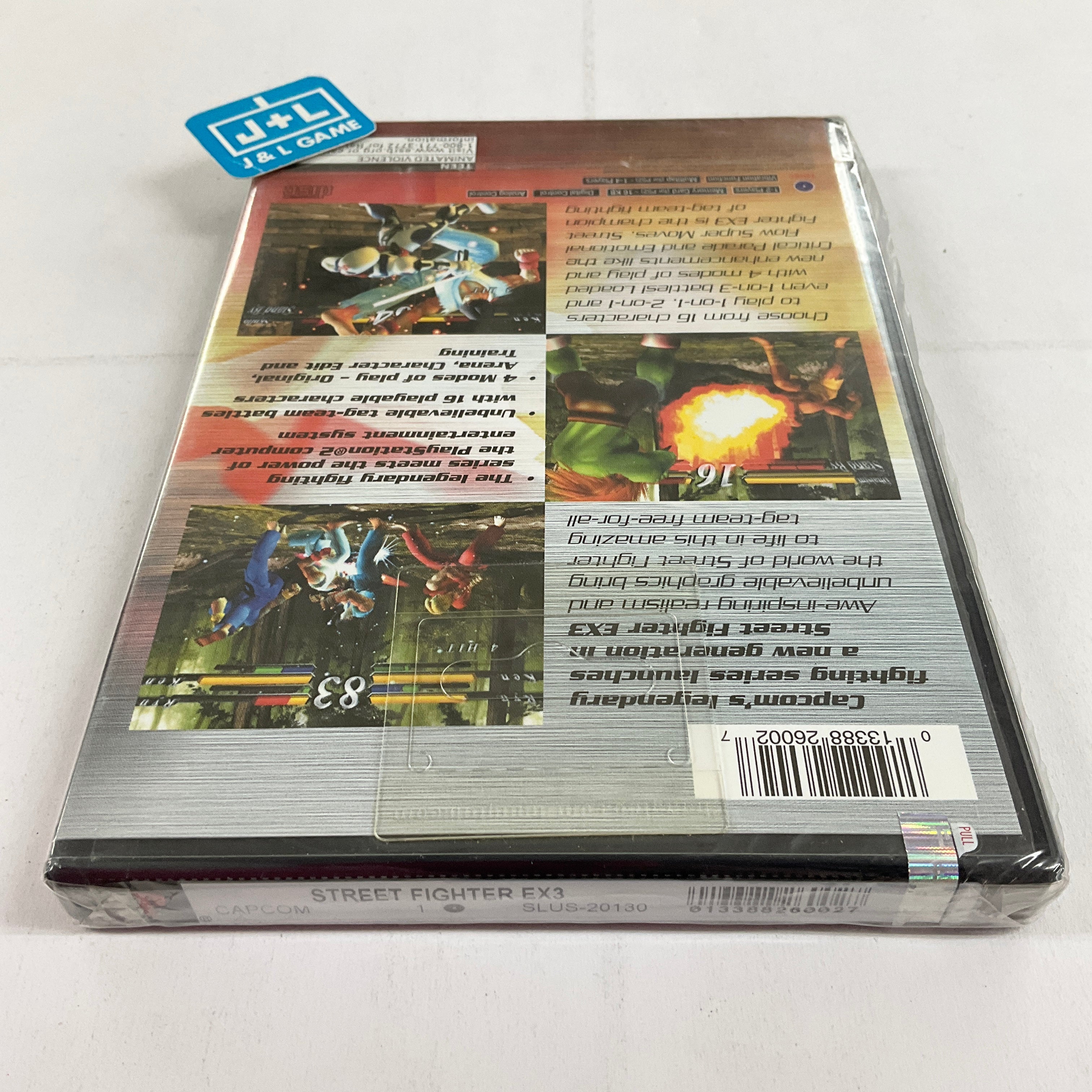 Street Fighter EX3 - (PS2) Playstation 2 Video Games Capcom   