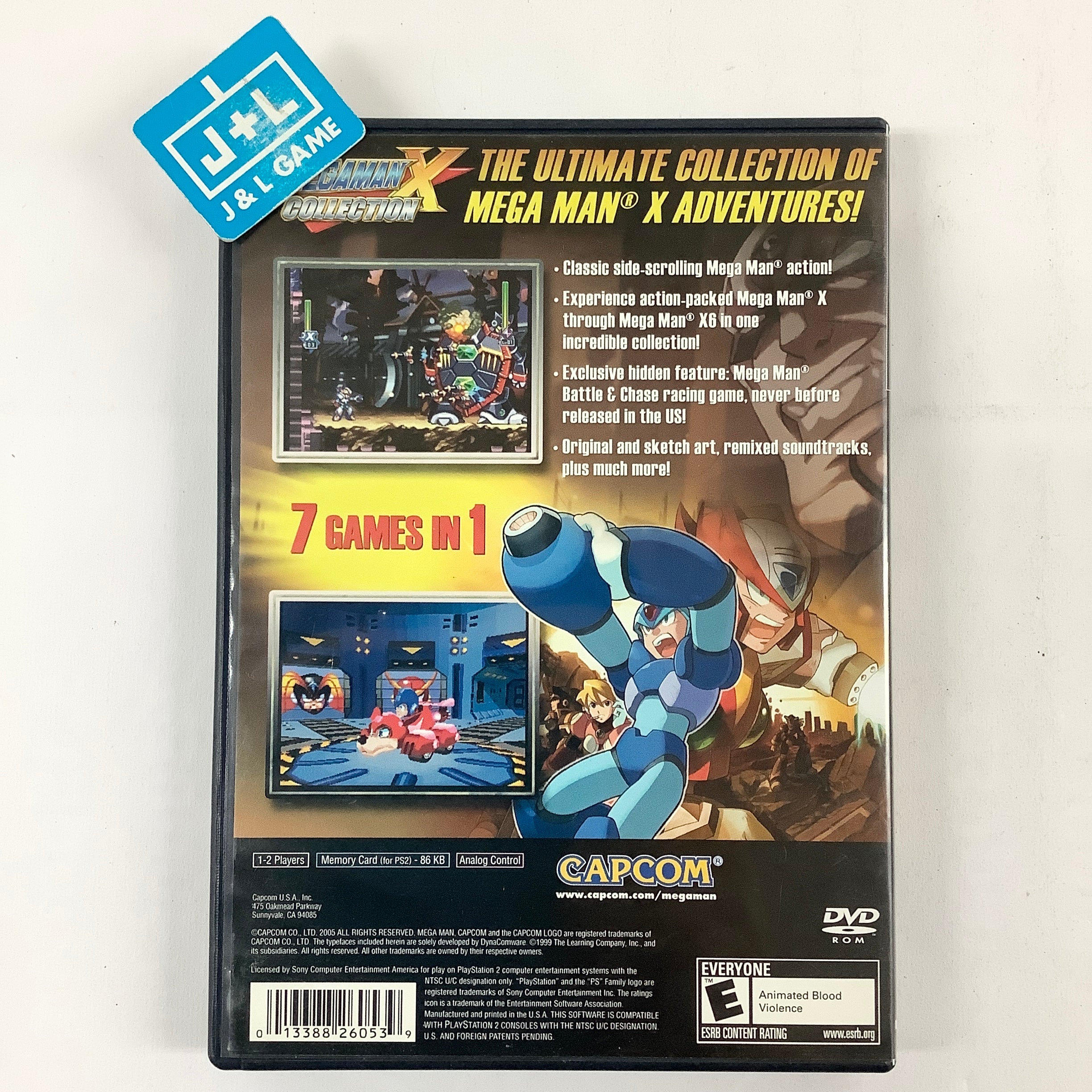 Mega Man X Collection - (PS2) PlayStation 2 [Pre-Owned] Video Games Capcom   