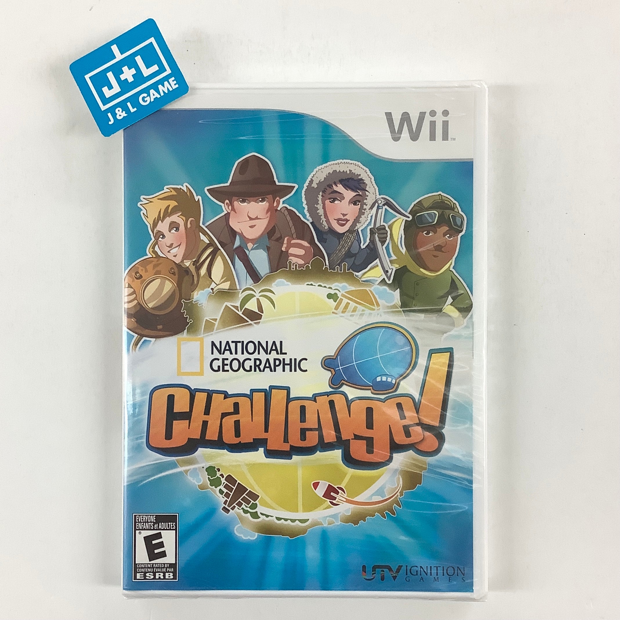 National Geographic Challenge! - Nintendo Wii Video Games UTV Ignition Games   