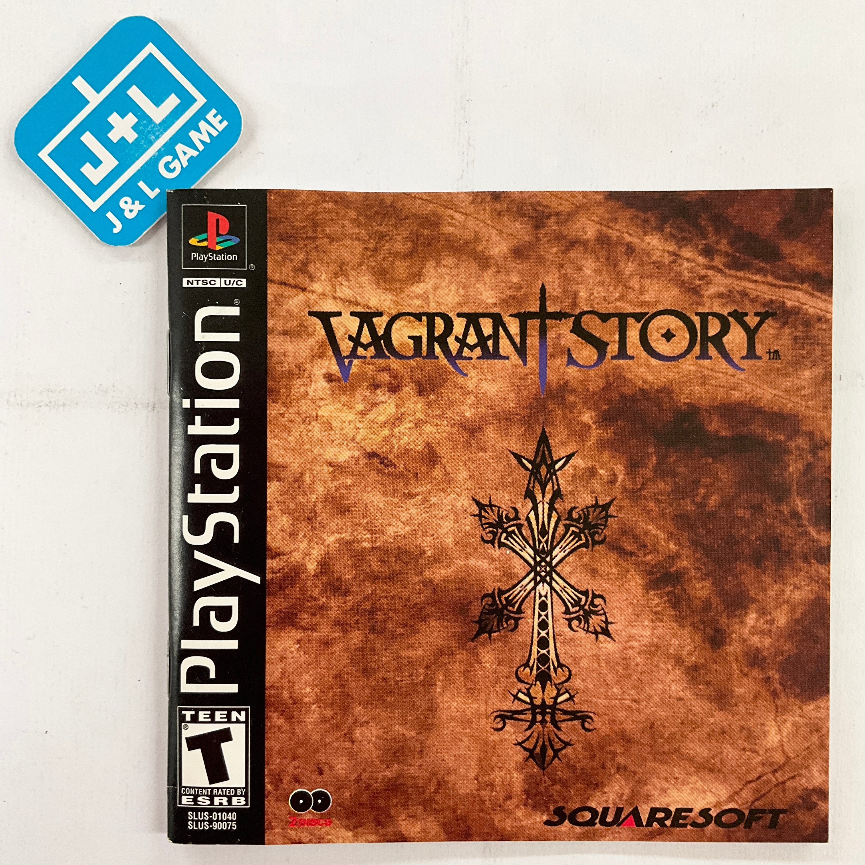 Vagrant Story - (PS1) PlayStation 1 [Pre-Owned] Video Games Square EA   
