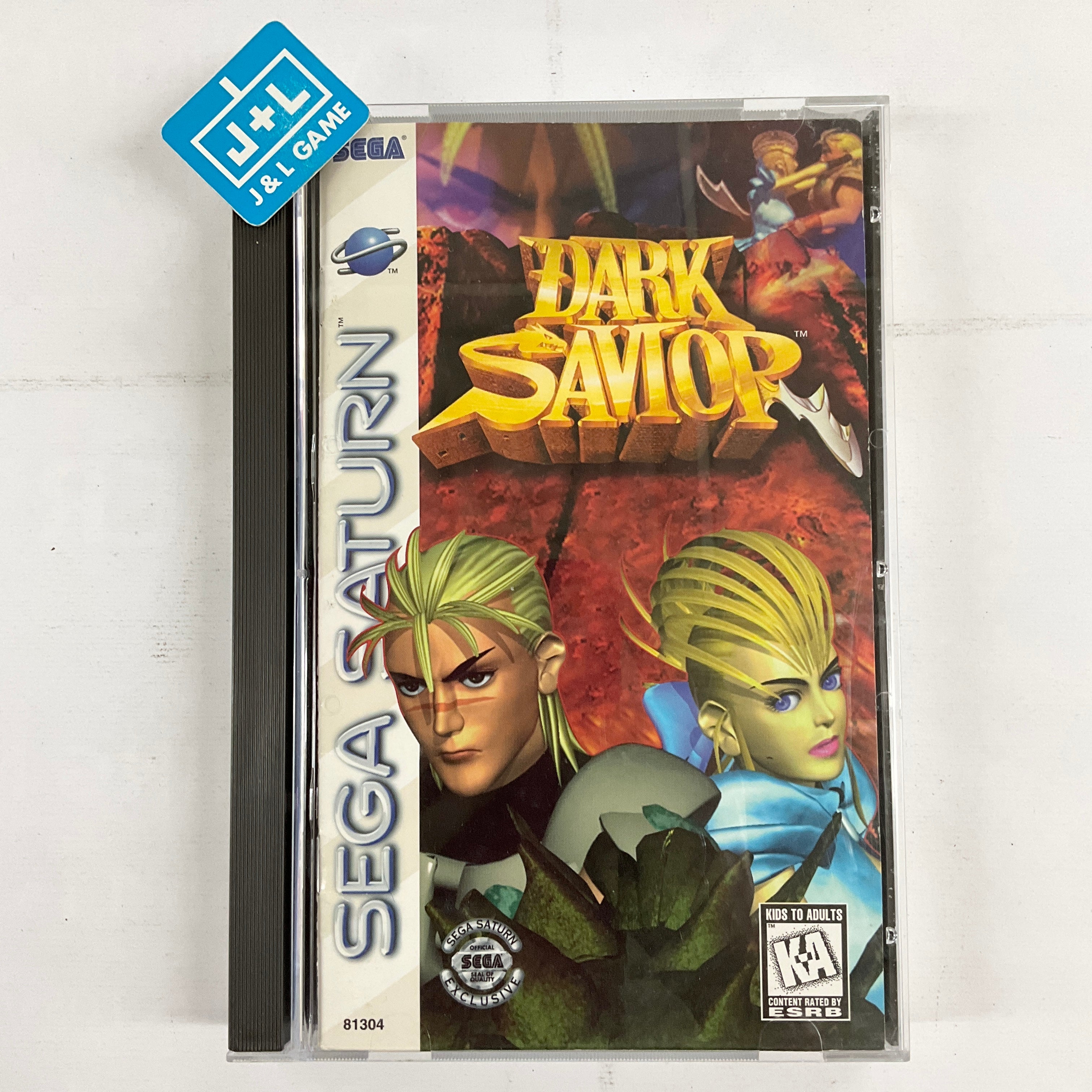 Dark Savior - (SS) SEGA Saturn [Pre-Owned] Video Games Sega   