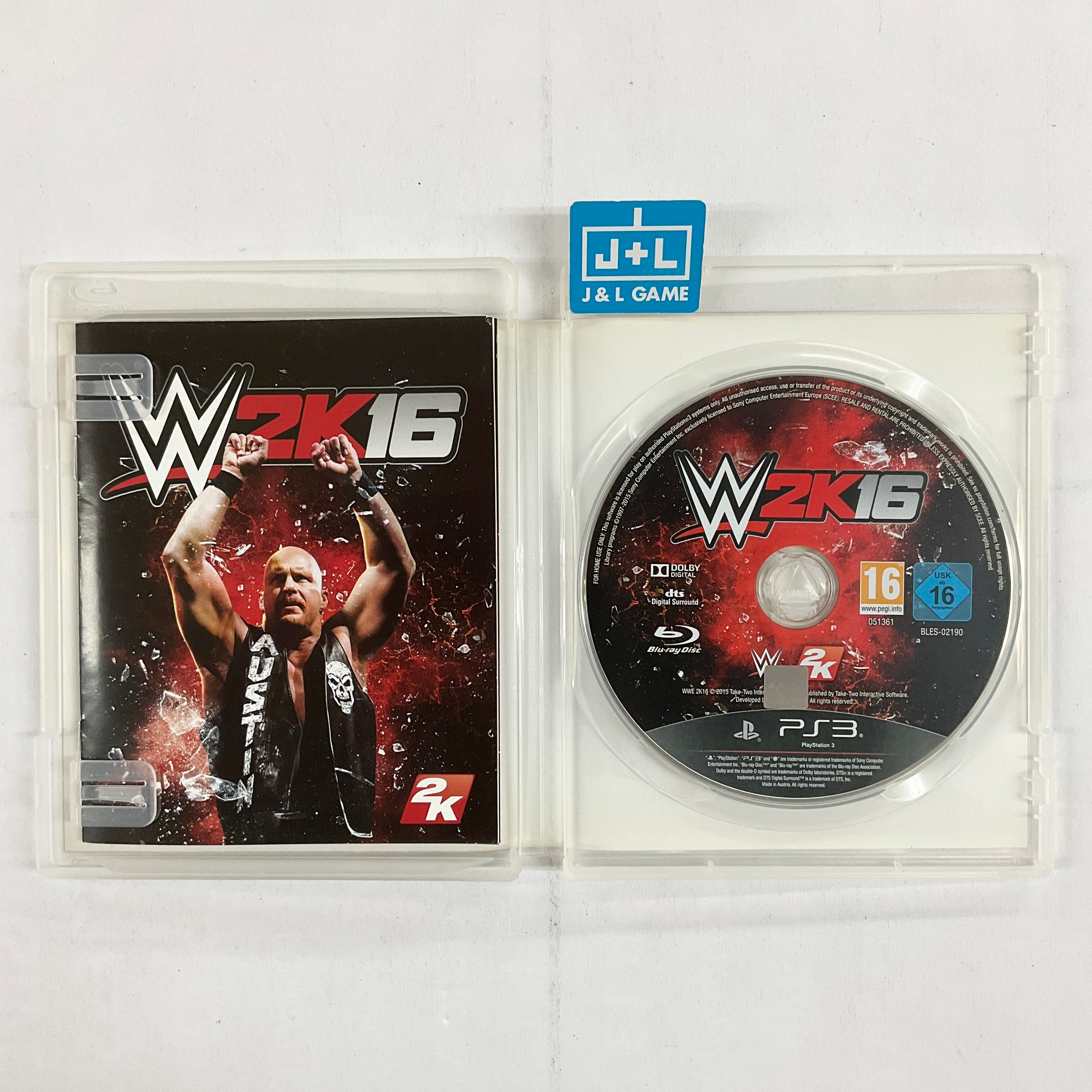 WWE 2K16 - (PS3) PlayStation 3 [Pre-Owned] (European Import) Video Games 2K Sports   