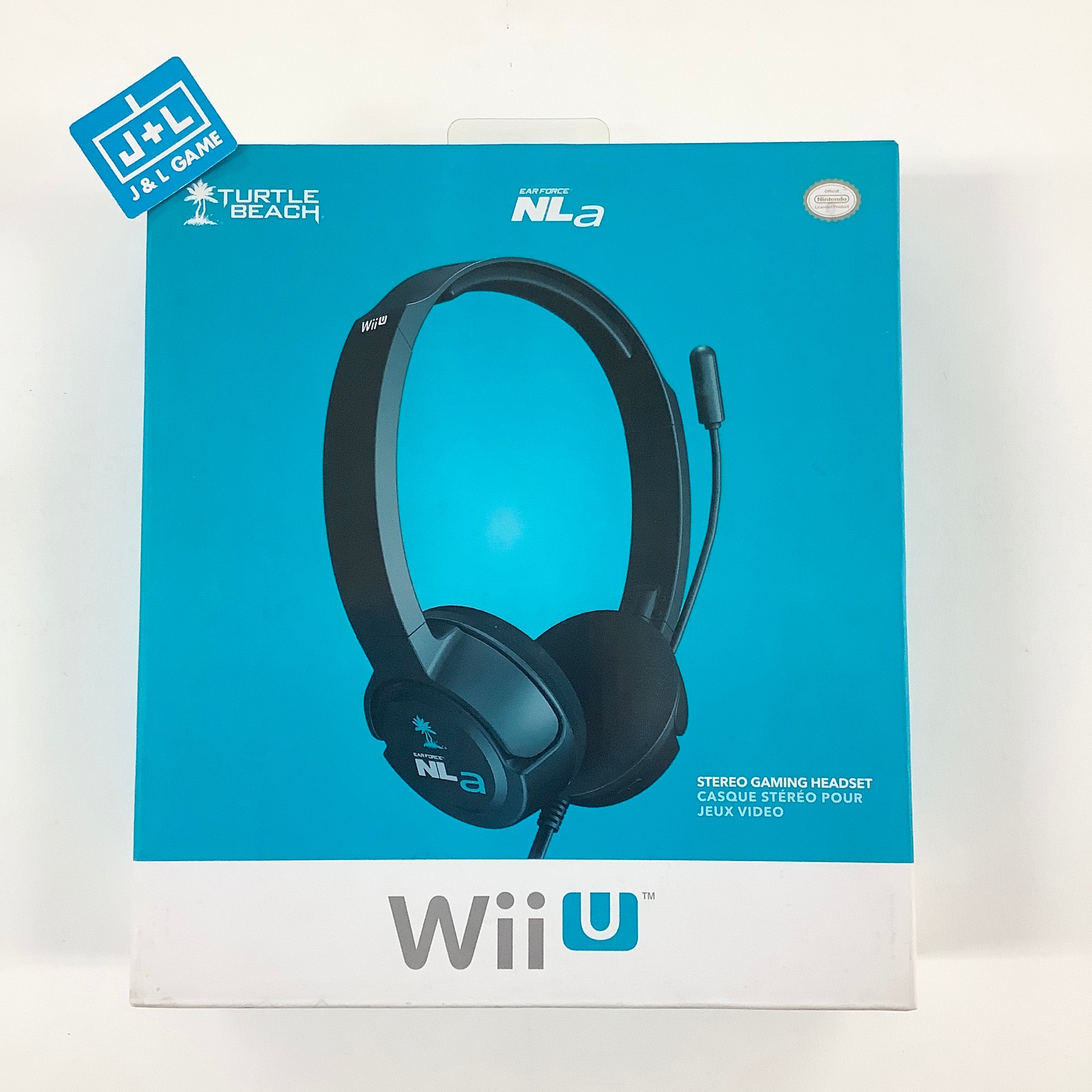 Turtle Beach Ear Force NLa Gaming Headset ( Black ) - Nintendo Wii U Accessories Turtle Beach   