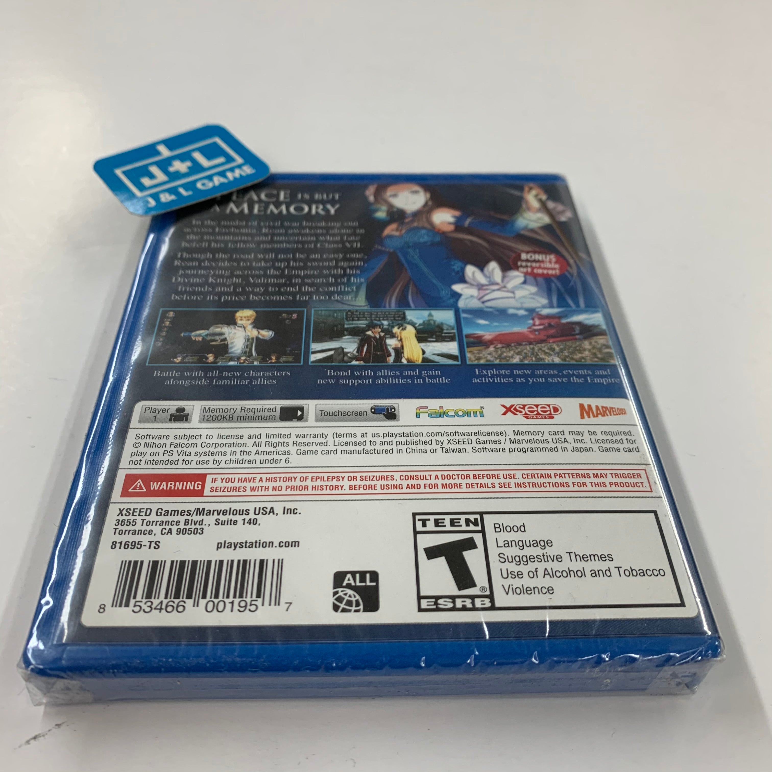 The Legend of Heroes: Trails of Cold Steel II - (PSV) PlayStation Vita Video Games XSEED Games   