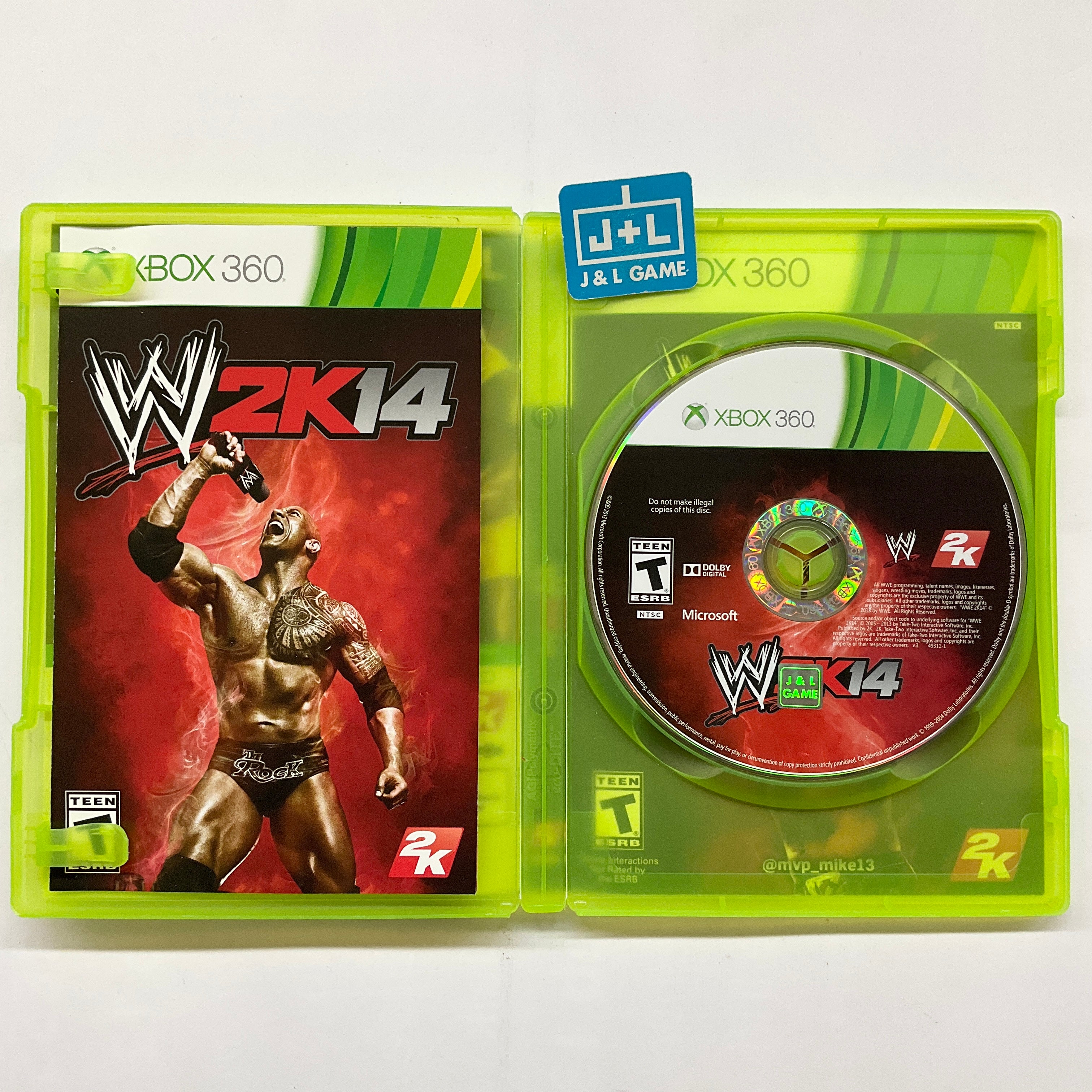 WWE 2K14 - Xbox 360 [Pre-Owned] Video Games 2K Games   