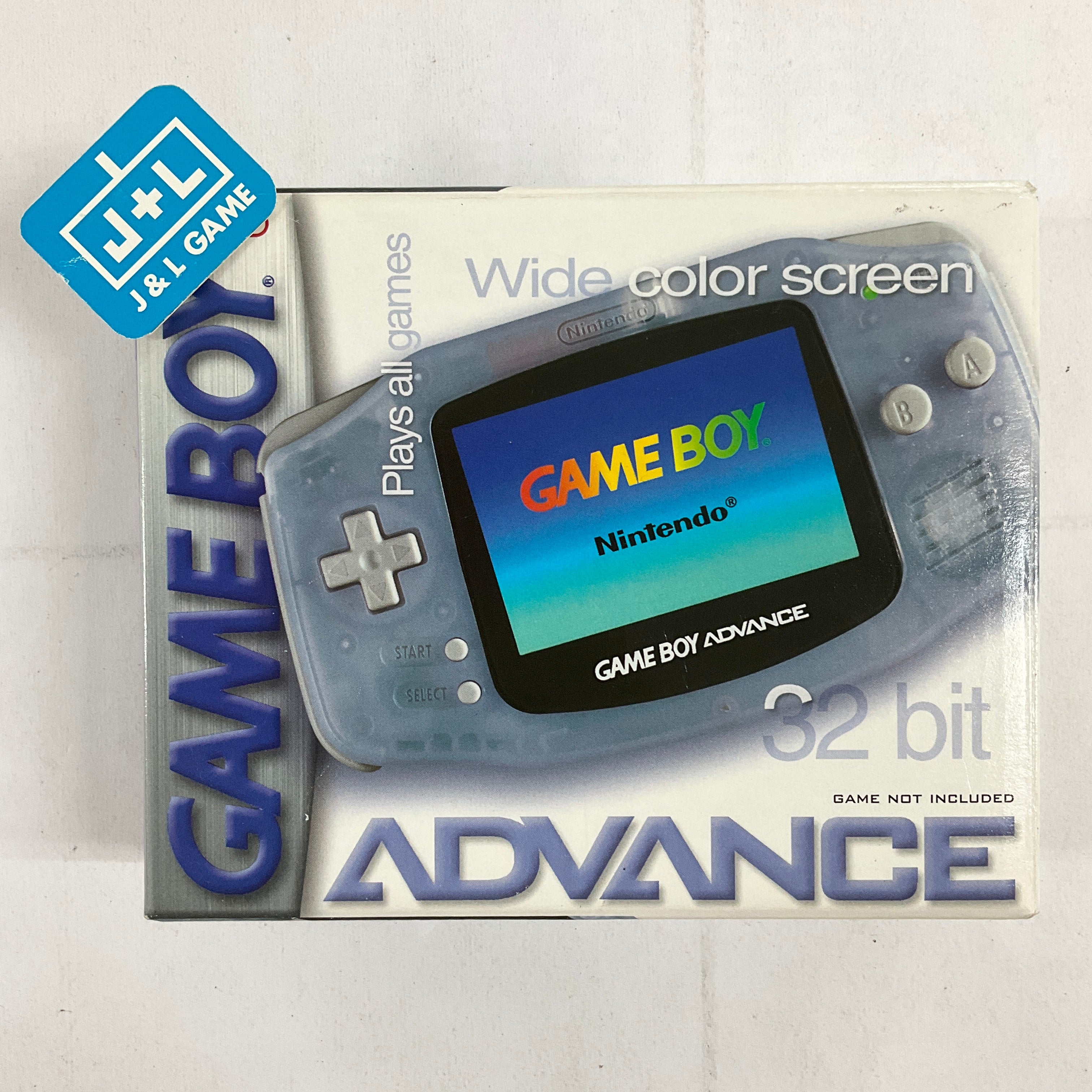 Nintendo Game Boy Advance (Glacier) - (GBA) Game Boy Advance [Pre-Owned] Consoles Nintendo   