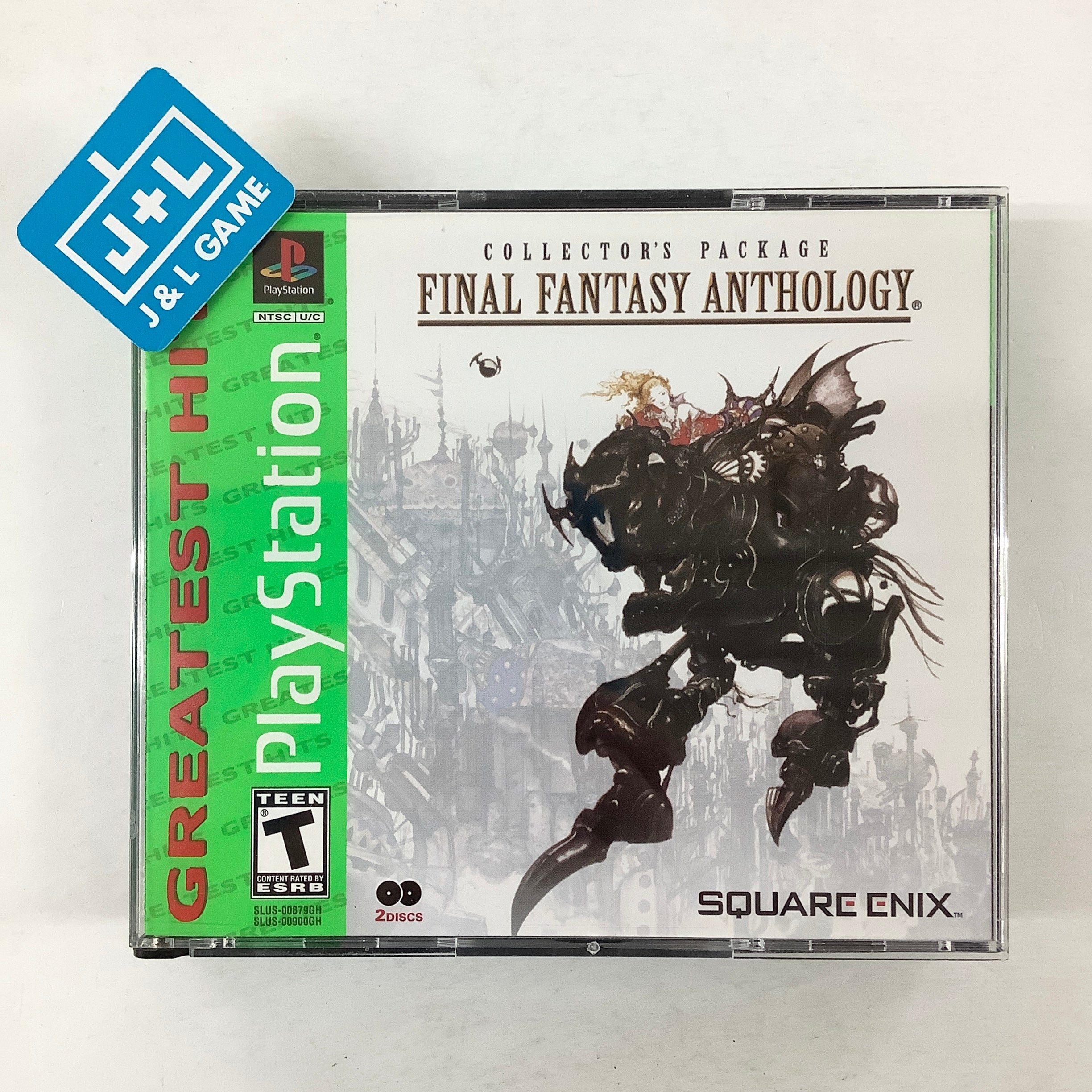 Final Fantasy Anthology (Greatest Hits) - (PS1) PlayStation 1 [Pre-Owned] Video Games Square Enix   