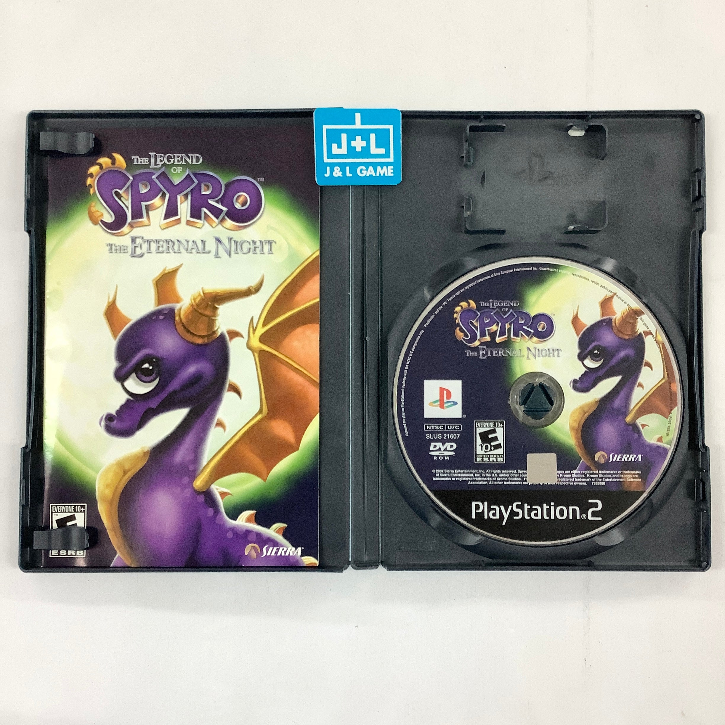 The Legend of Spyro: The Eternal Night - (PS2) PlayStation 2 [Pre-Owned] Video Games Sierra Entertainment   