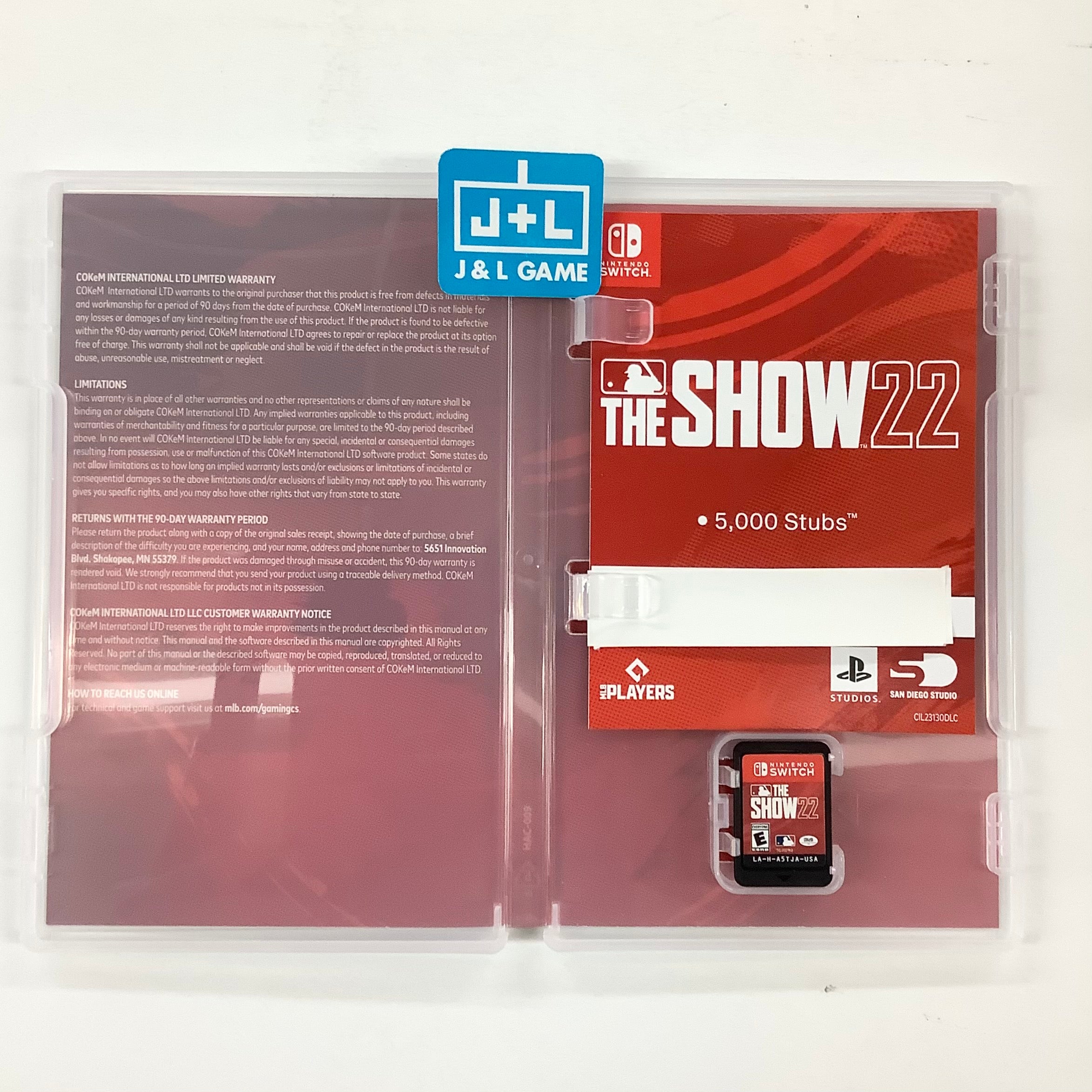 MLB The Show 22 - (NSW) Nintendo Switch [UNBOXING] Video Games MLB AM   