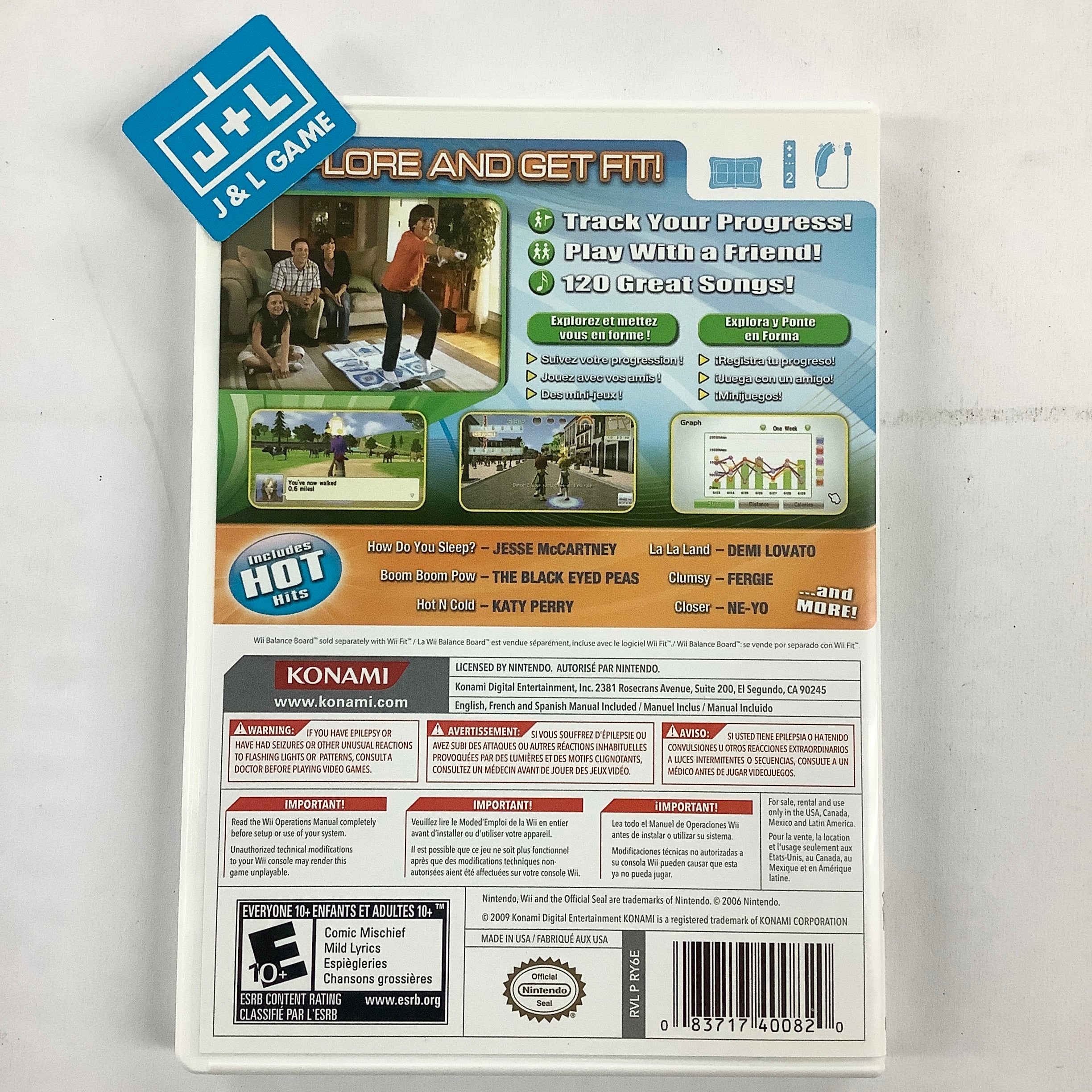 Walk It Out! - Nintendo Wii [Pre-Owned] Video Games Konami   