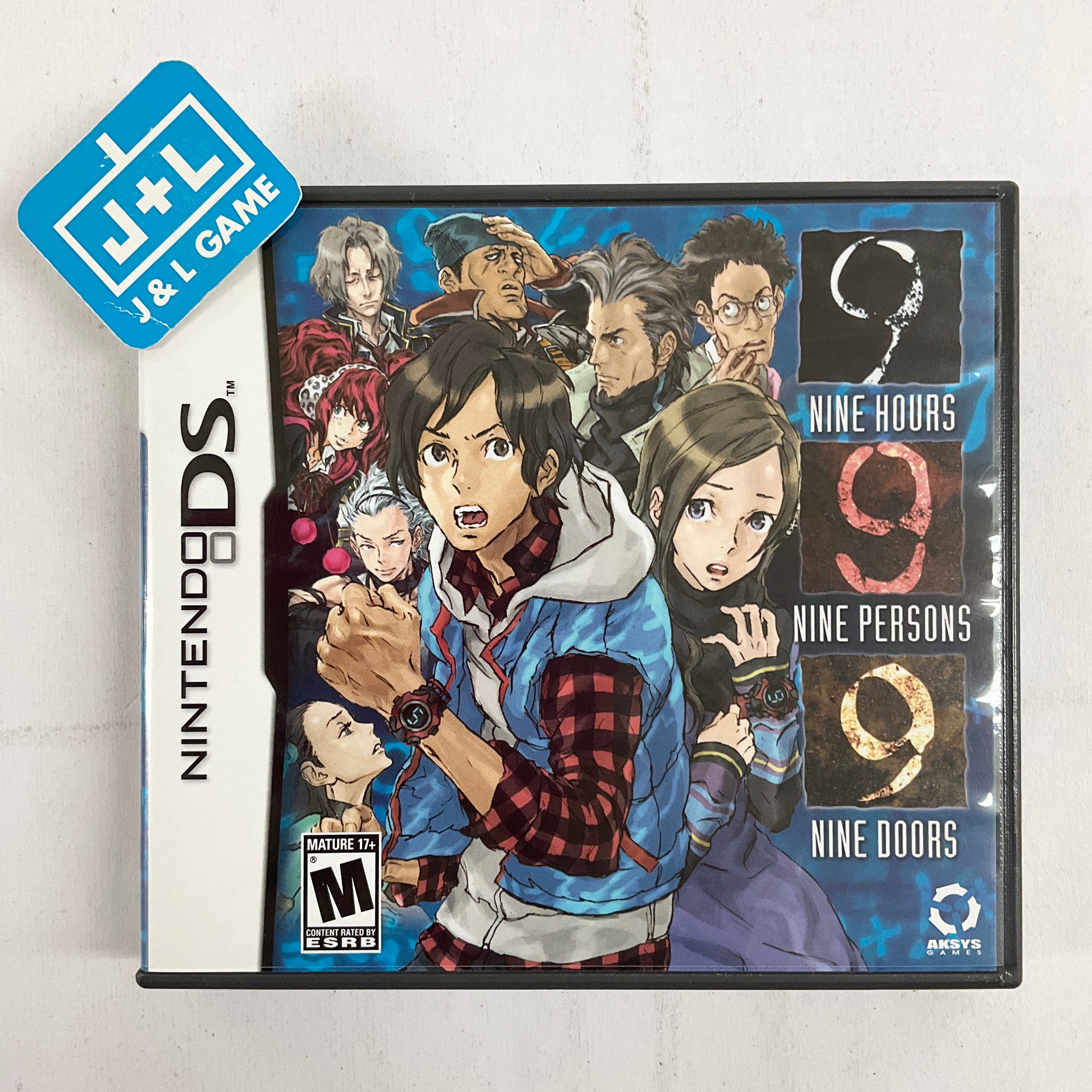 Zero Escape: Nine Hours, Nine Persons, Nine Doors - (NDS) Nintendo DS [Pre-Owned] Video Games Aksys Games   