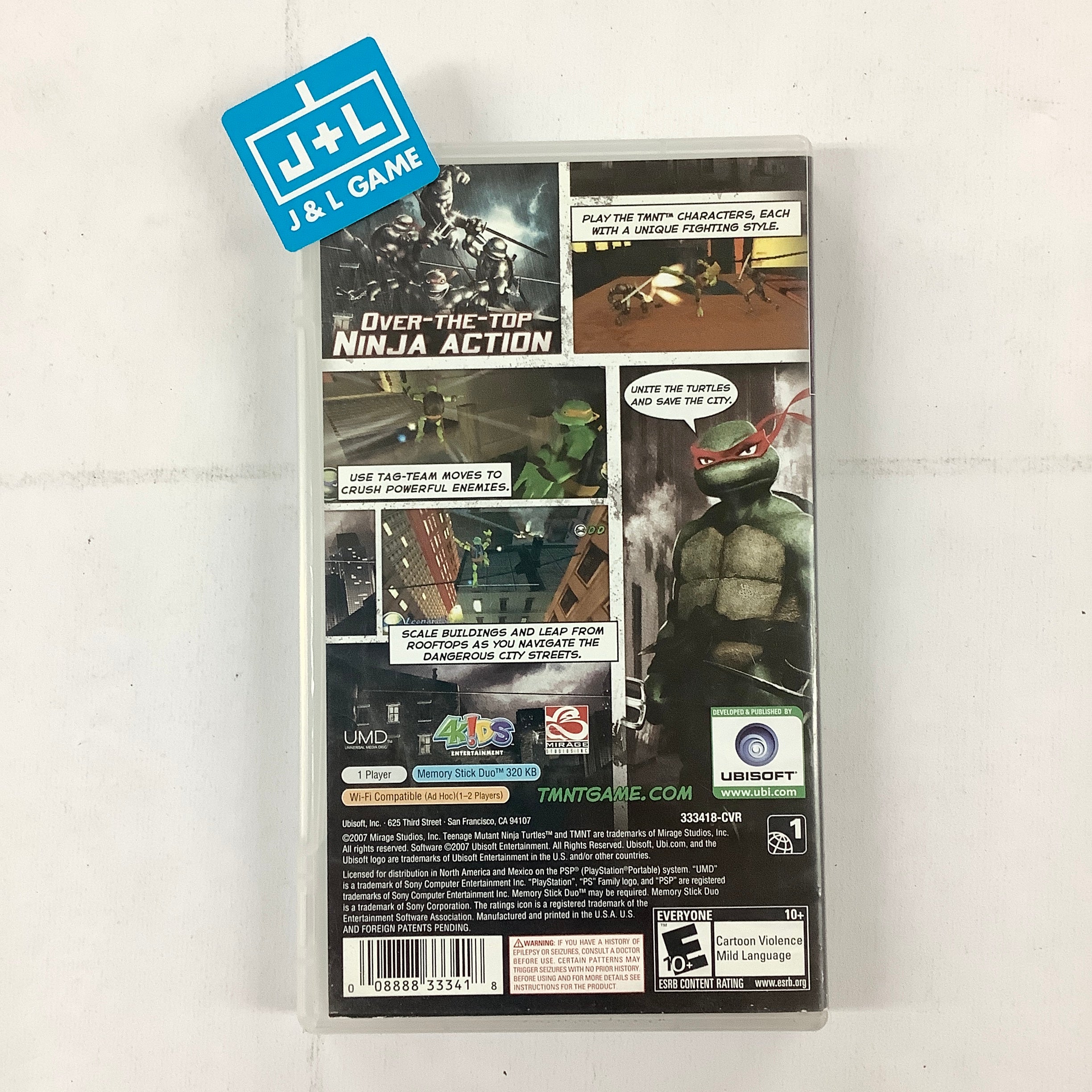 TMNT - Sony PSP [Pre-Owned] Video Games Ubisoft   