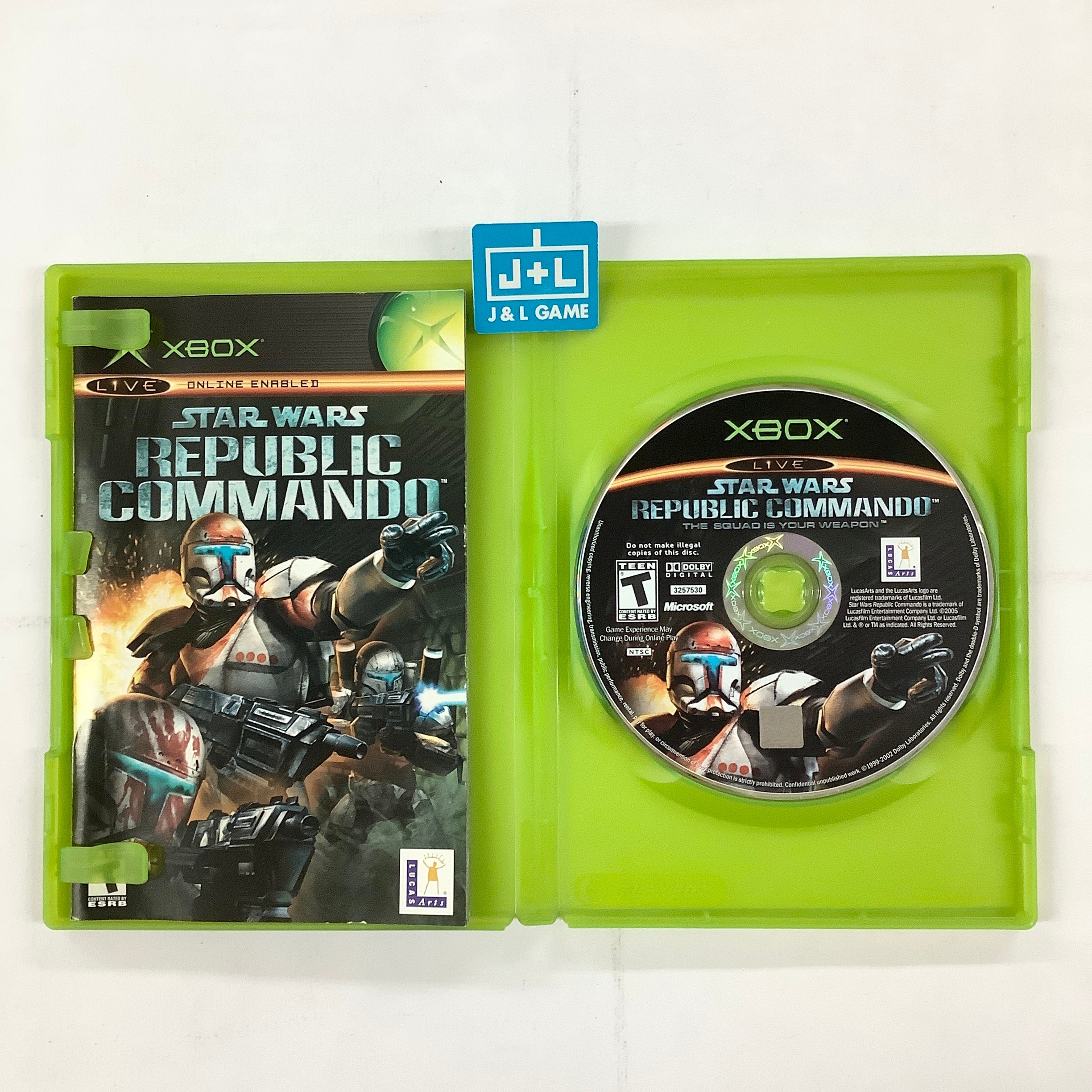 Star Wars: Republic Commando - (XB) Xbox [Pre-Owned] | J&L Game