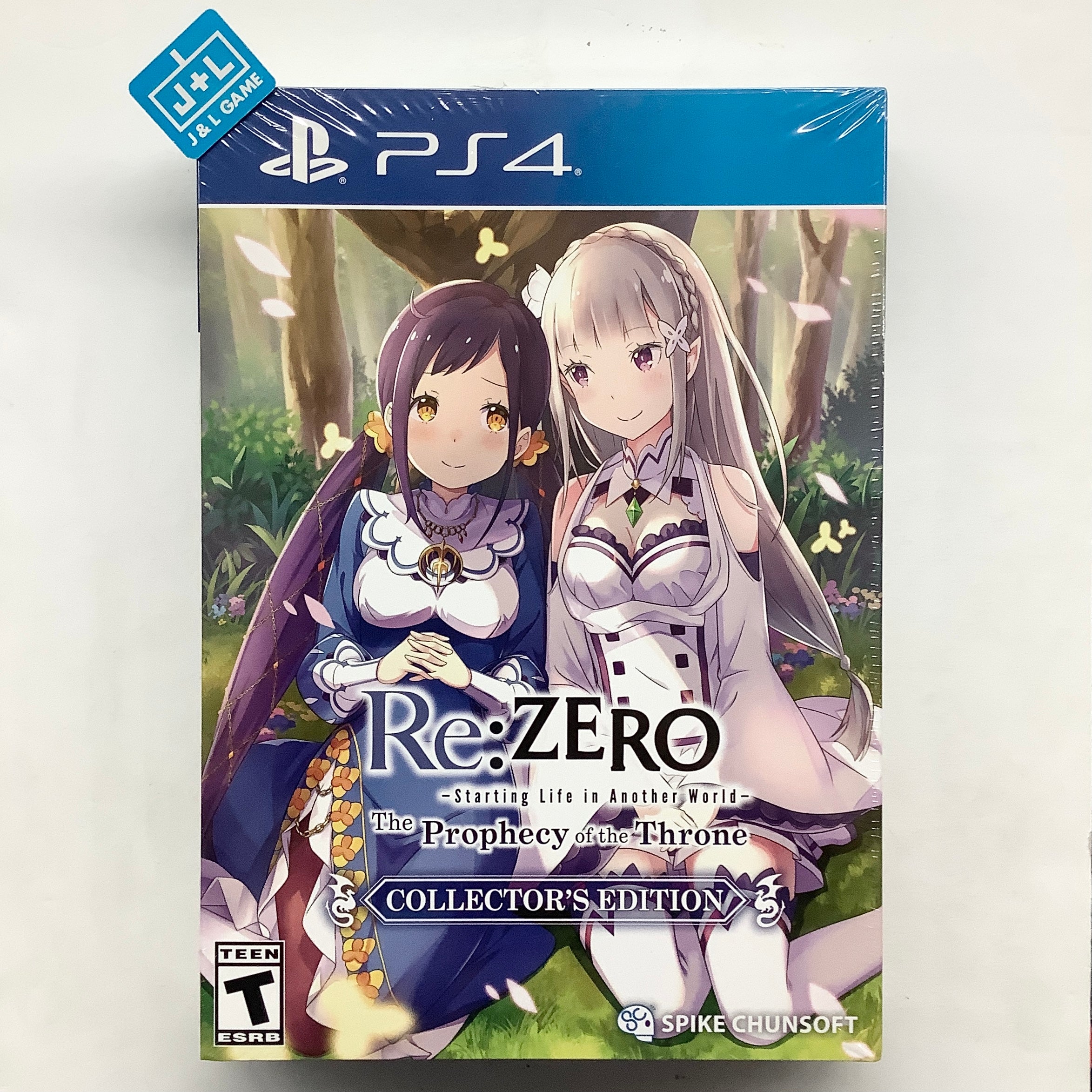 Re:ZERO – The Prophecy of the Throne Collector’s Edition – (PS4) PlayStation 4 Video Games Spike Chunsoft   