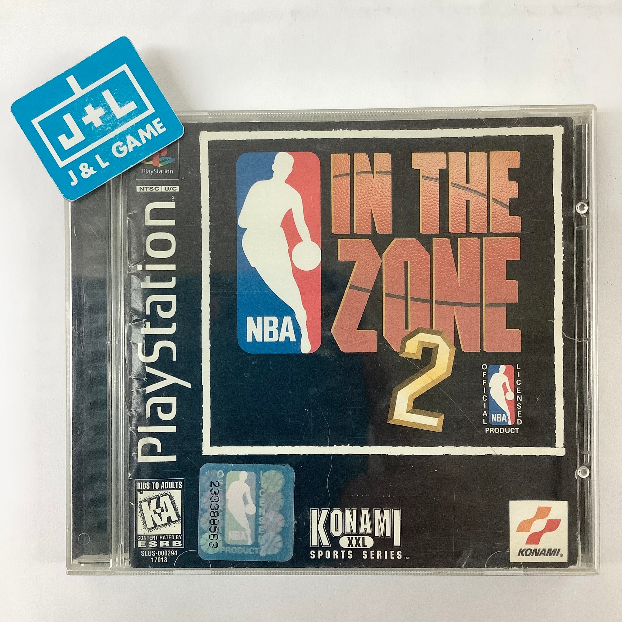 NBA In The Zone 2 - (PS1) PlayStation 1 [Pre-Owned] Video Games Konami   
