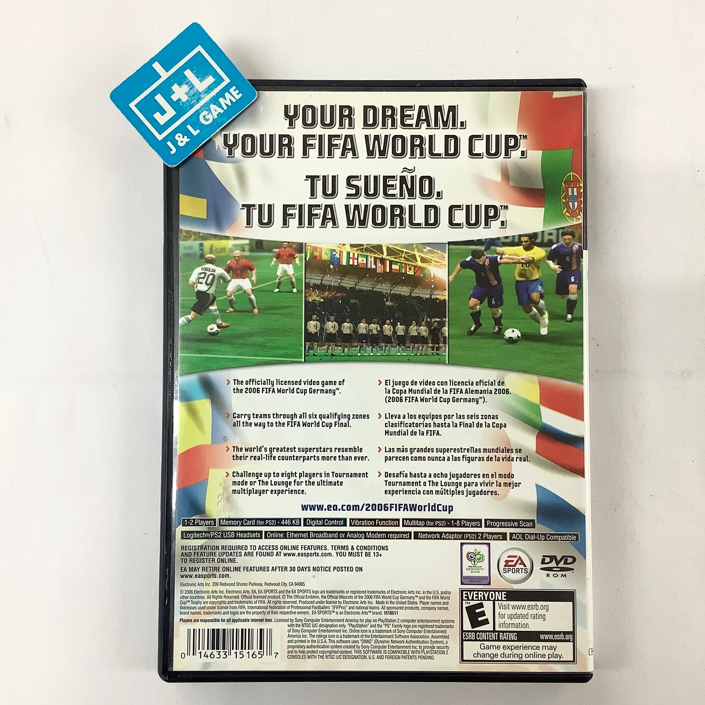 FIFA World Cup: Germany 2006 - (PS2) PlayStation 2 [Pre-Owned] Video Games Electronic Arts   