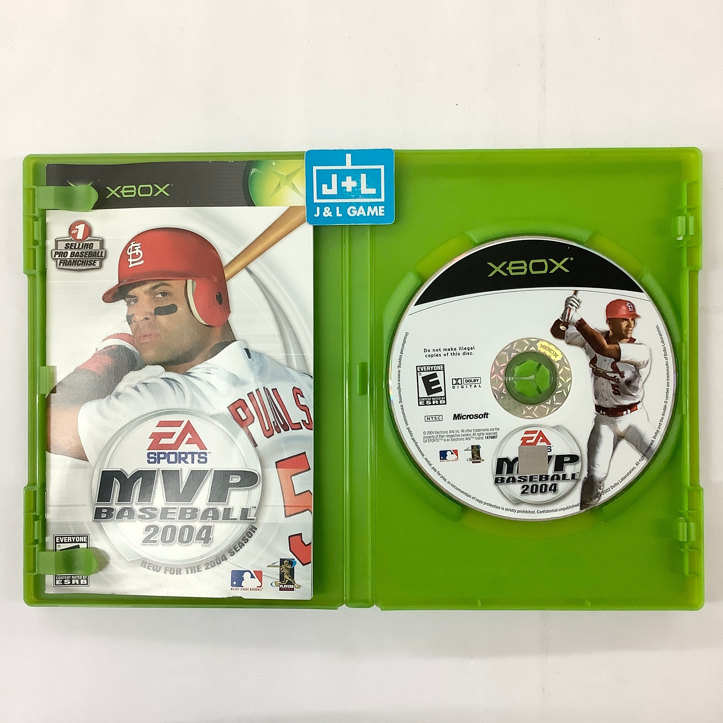 MVP Baseball 2004 - (XB) Xbox [Pre-Owned] Video Games EA Sports   
