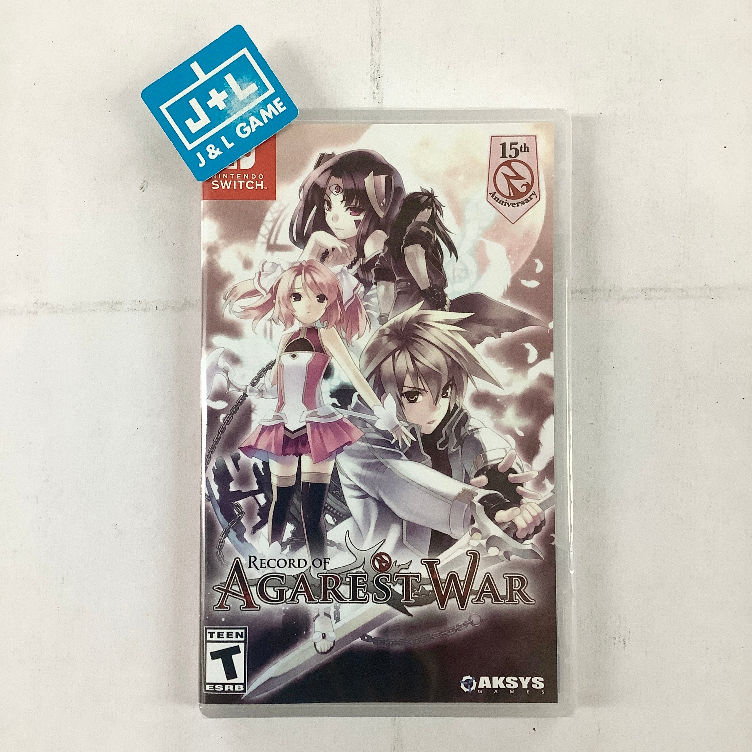 Record of Agarest War - (NSW) Nintendo Switch Video Games Aksys   