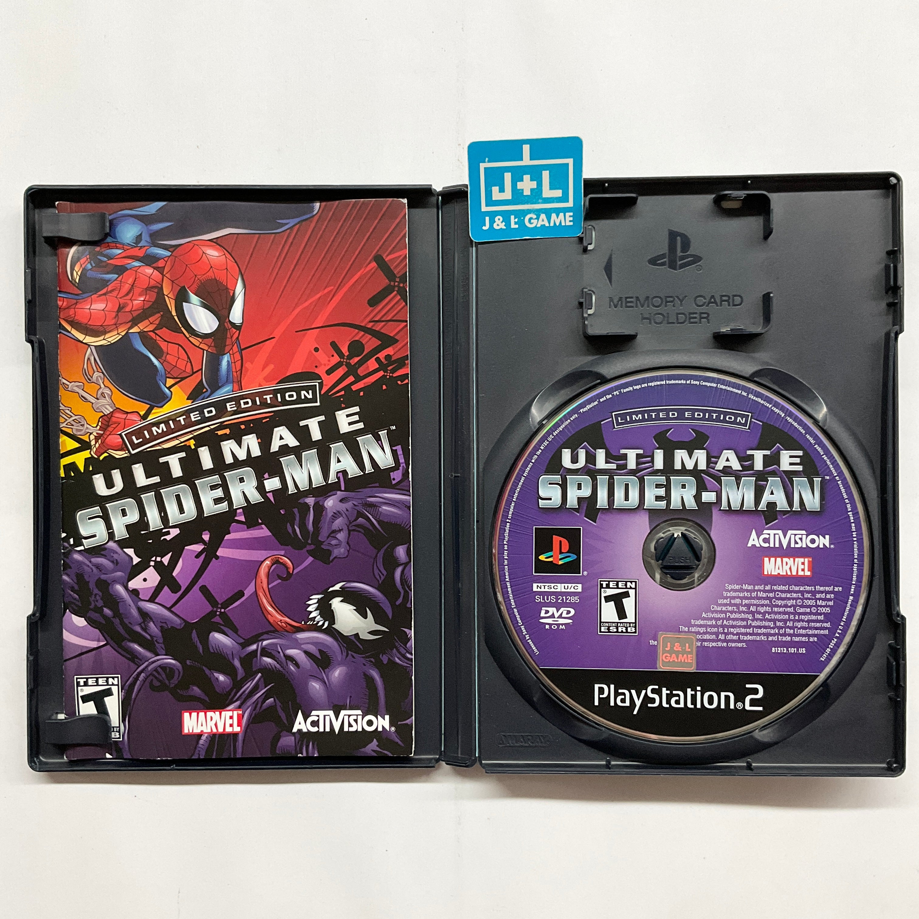 Ultimate Spider-Man (Limited Edition) - (PS2) PlayStation 2 [Pre-Owned] Video Games Activision   