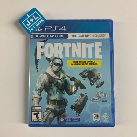 Warner Bros Fortnite: Deep Freeze Bundle - PlayStation 4 Video Games WB Games   