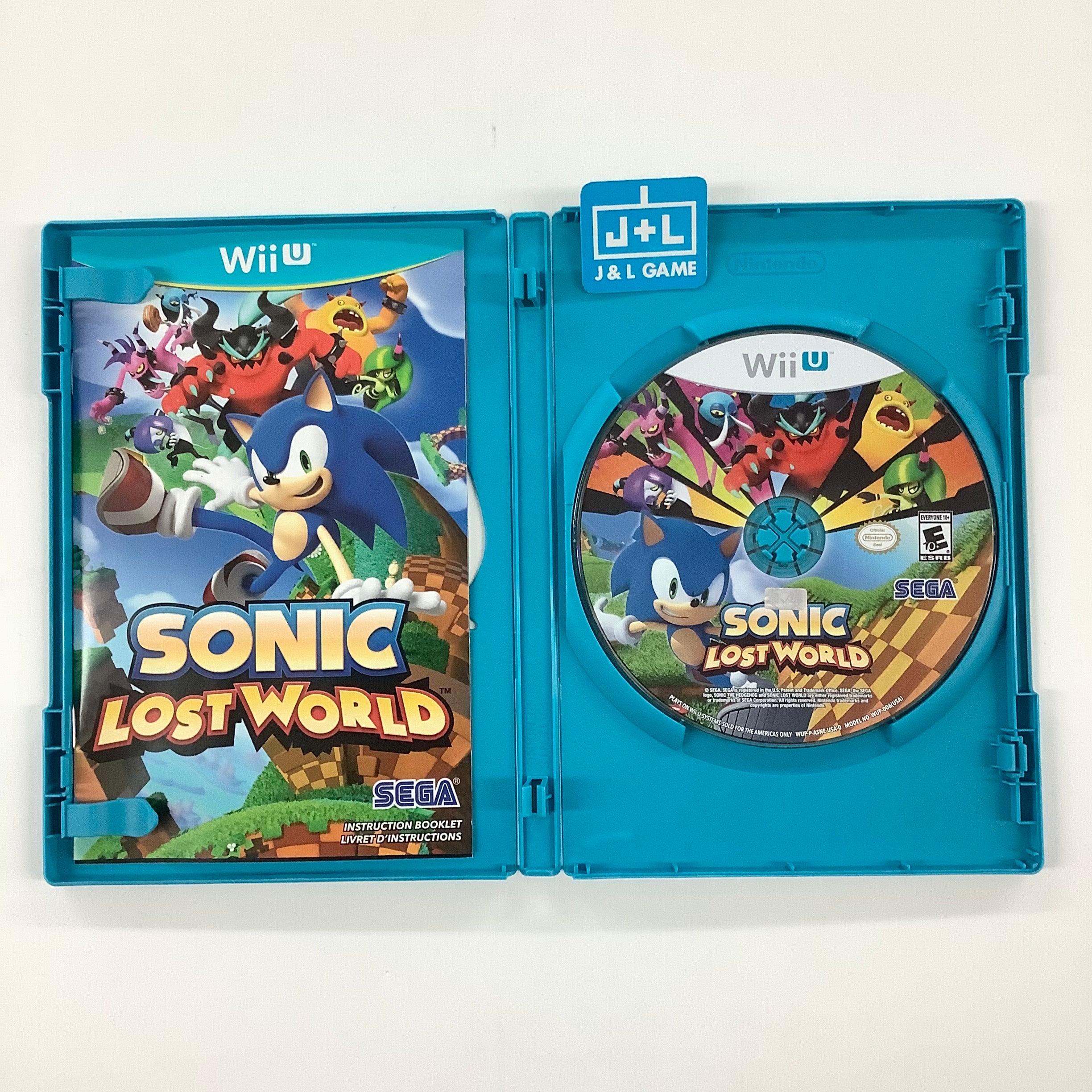 Sonic Lost World (Deadly Six Bonus) - Nintendo Wii U [Pre-Owned] Video Games SEGA   