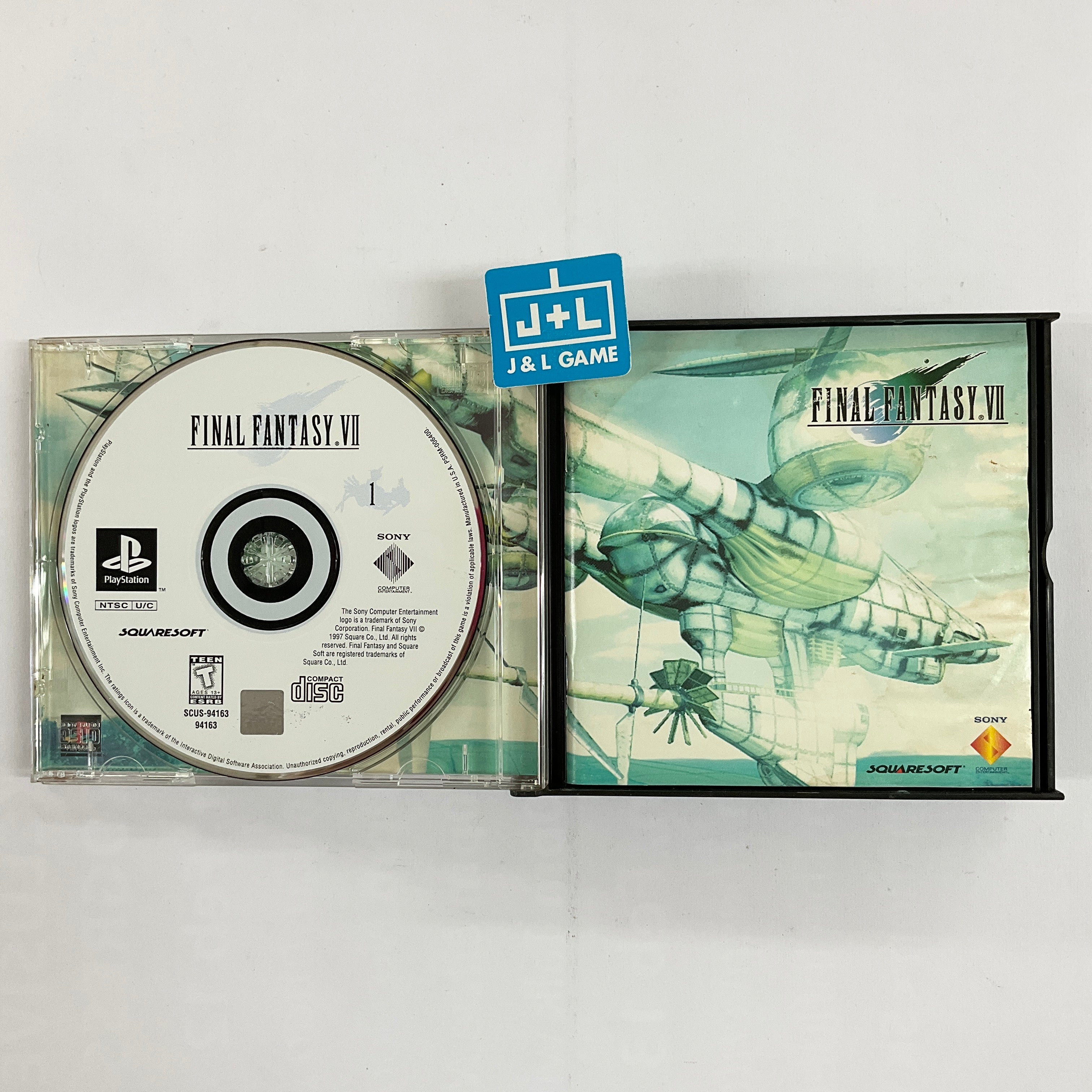 Final Fantasy VII - (PS1) PlayStation 1 [Pre-Owned] Video Games SCEA   