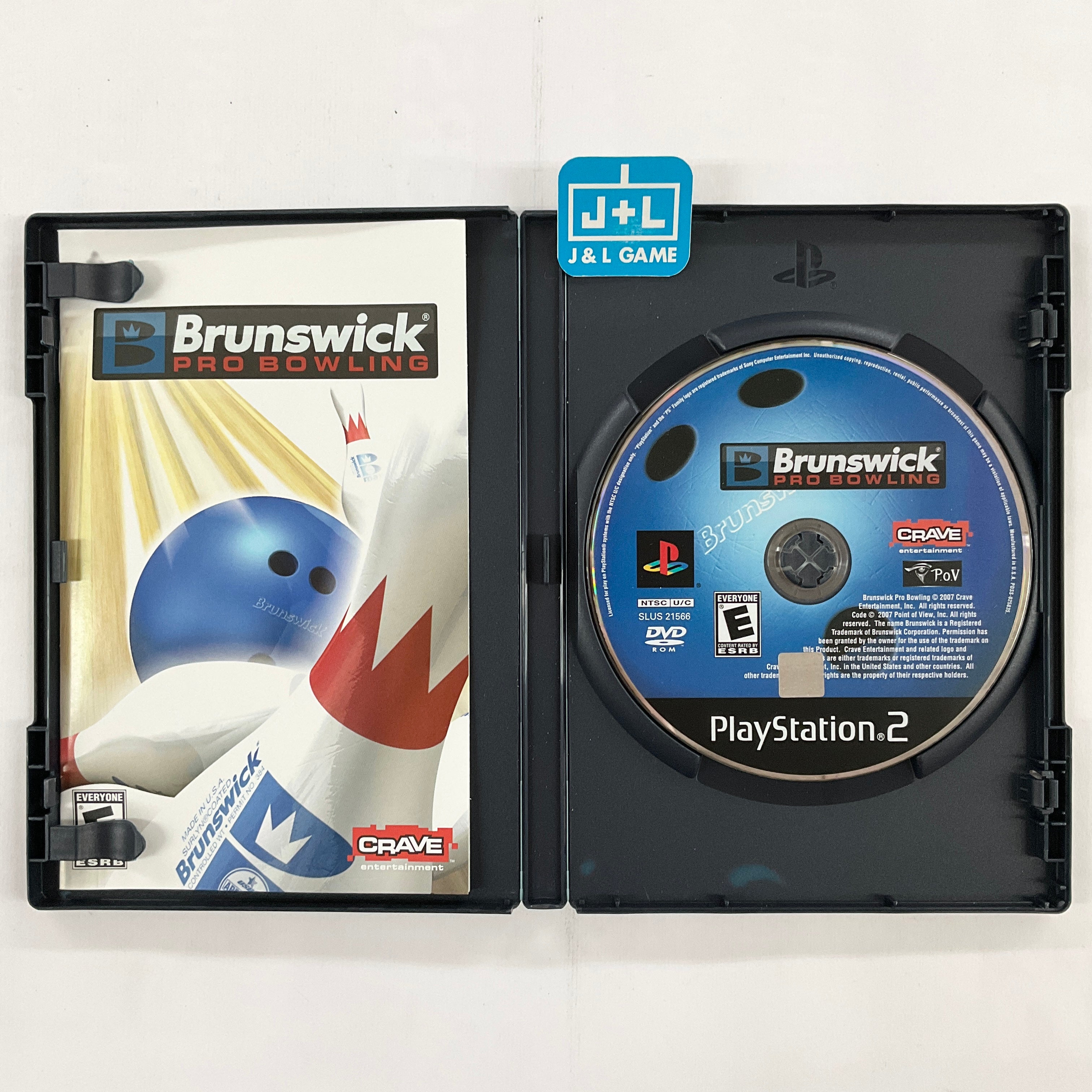 Brunswick Pro Bowling - (PS2) PlayStation 2 [Pre-Owned] Video Games Crave   