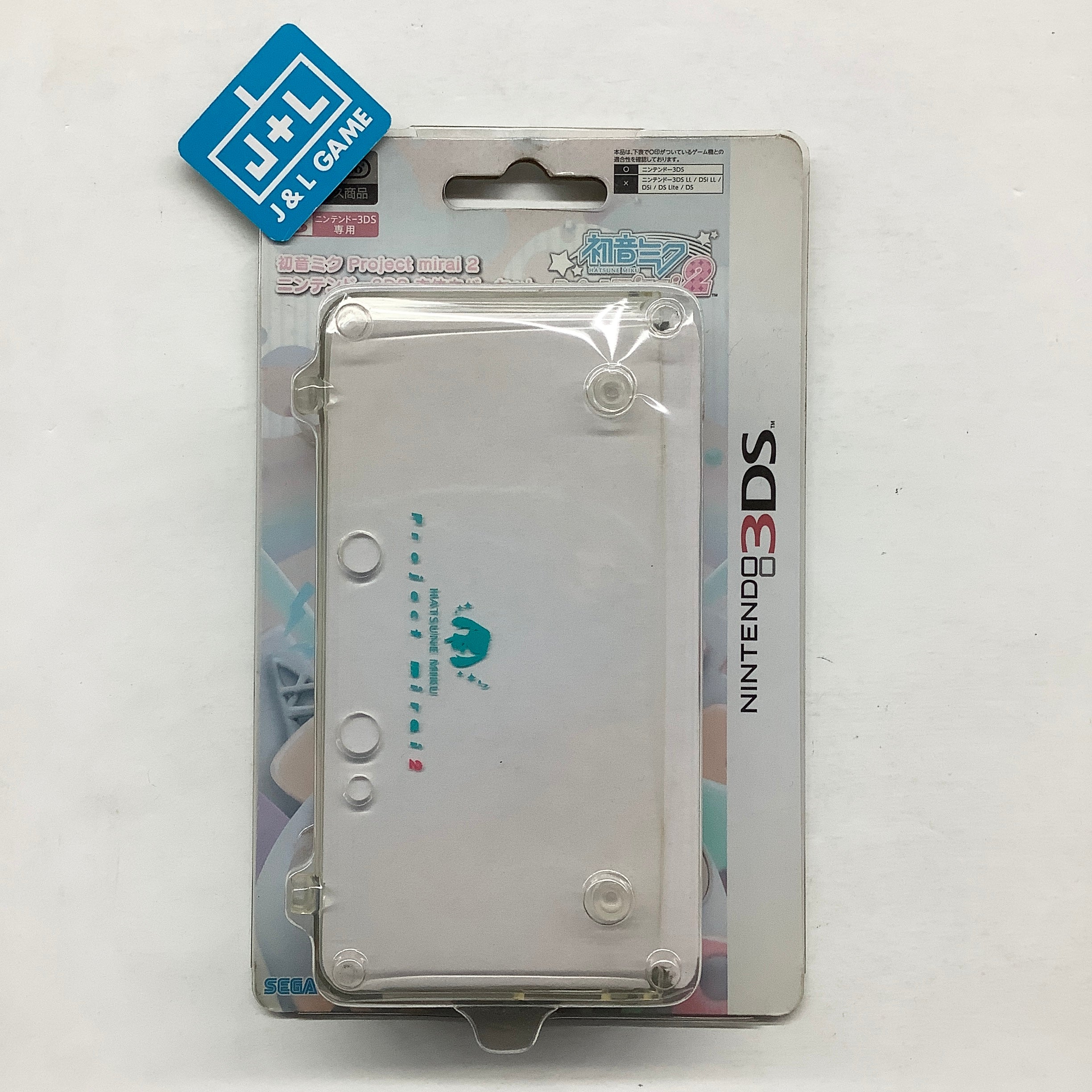 Nintendo 3DS Hatsune Miku Project Mirai 2 Body Cover Set - Nintendo 3DS ( Japanese Import ) Accessories Sega Games   