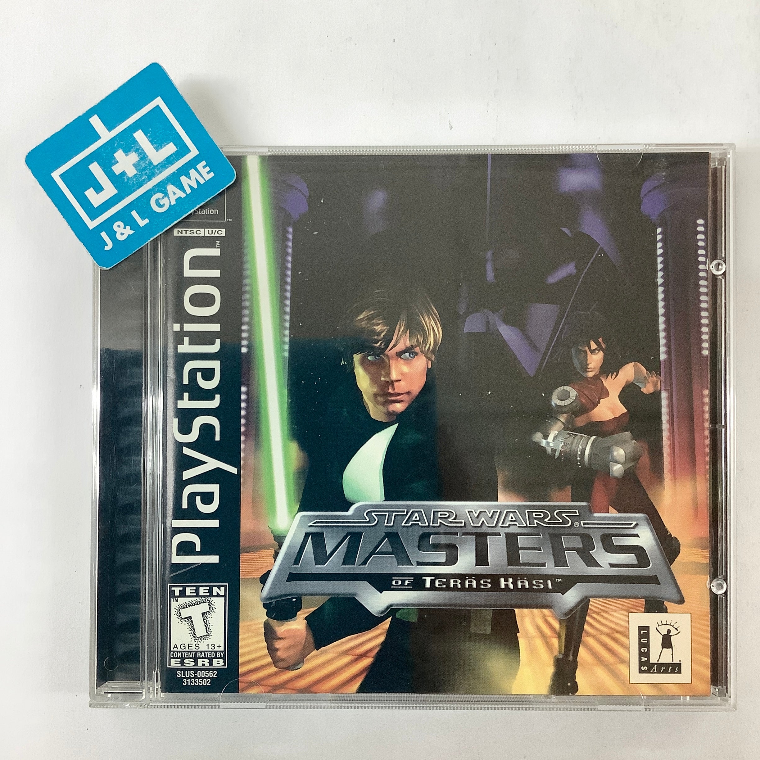 Star Wars: Masters of Teras Kasi - (PS1) PlayStation 1 [Pre-Owned] Video Games LucasArts   