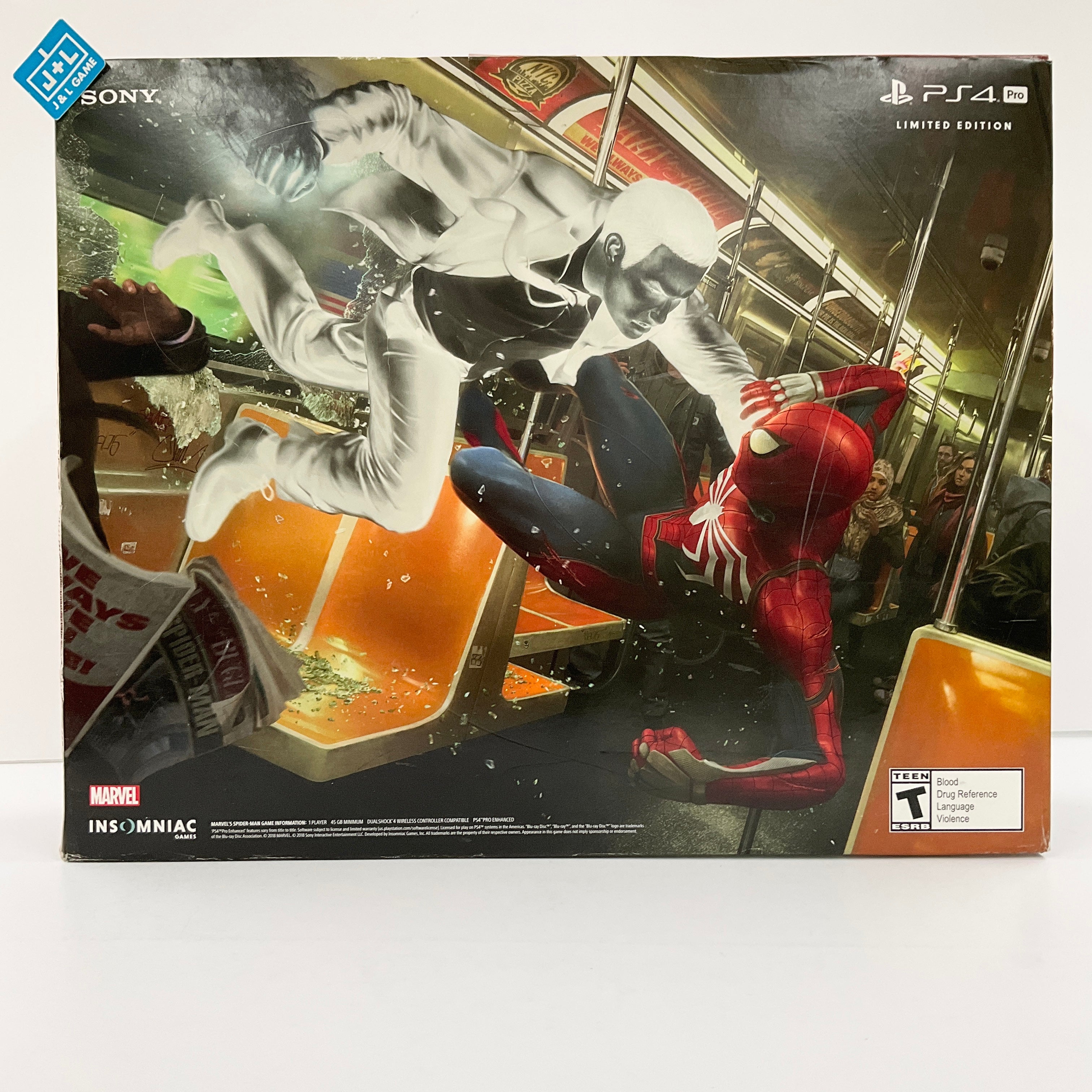 SONY PlayStation 4 Pro 1TB Limited Edition Console (Marvel's Spider-Man Bundle) - (PS4) PlayStation 4 Consoles Sony   