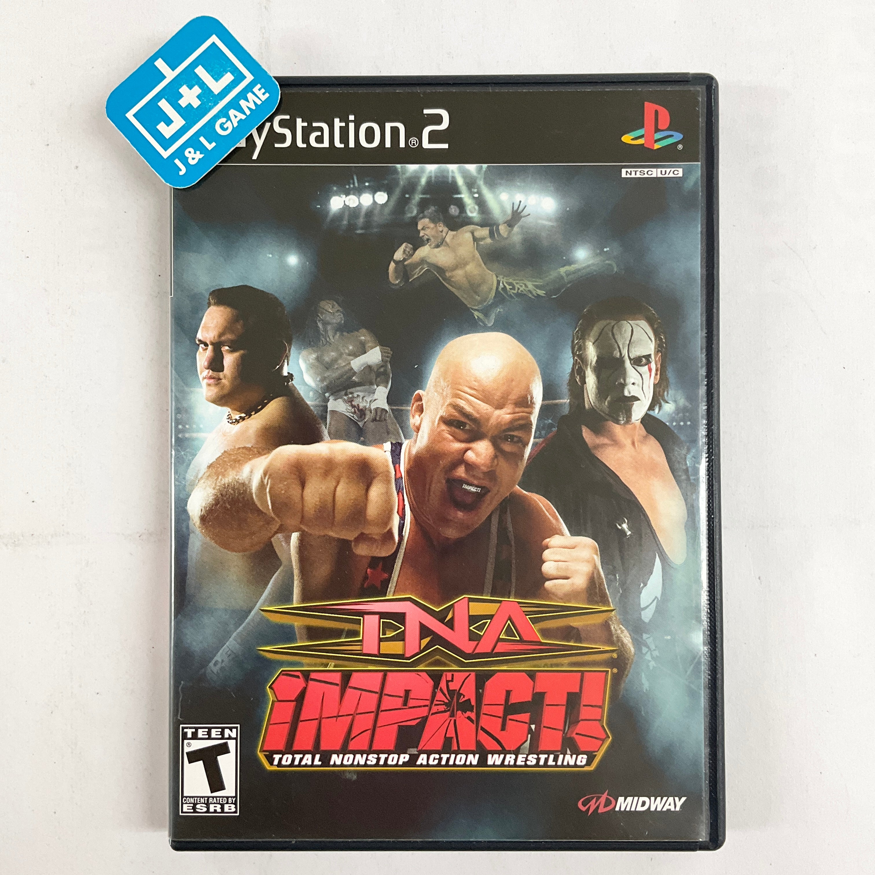 TNA iMPACT! - (PS2) PlayStation 2 [Pre-Owned] Video Games Midway   