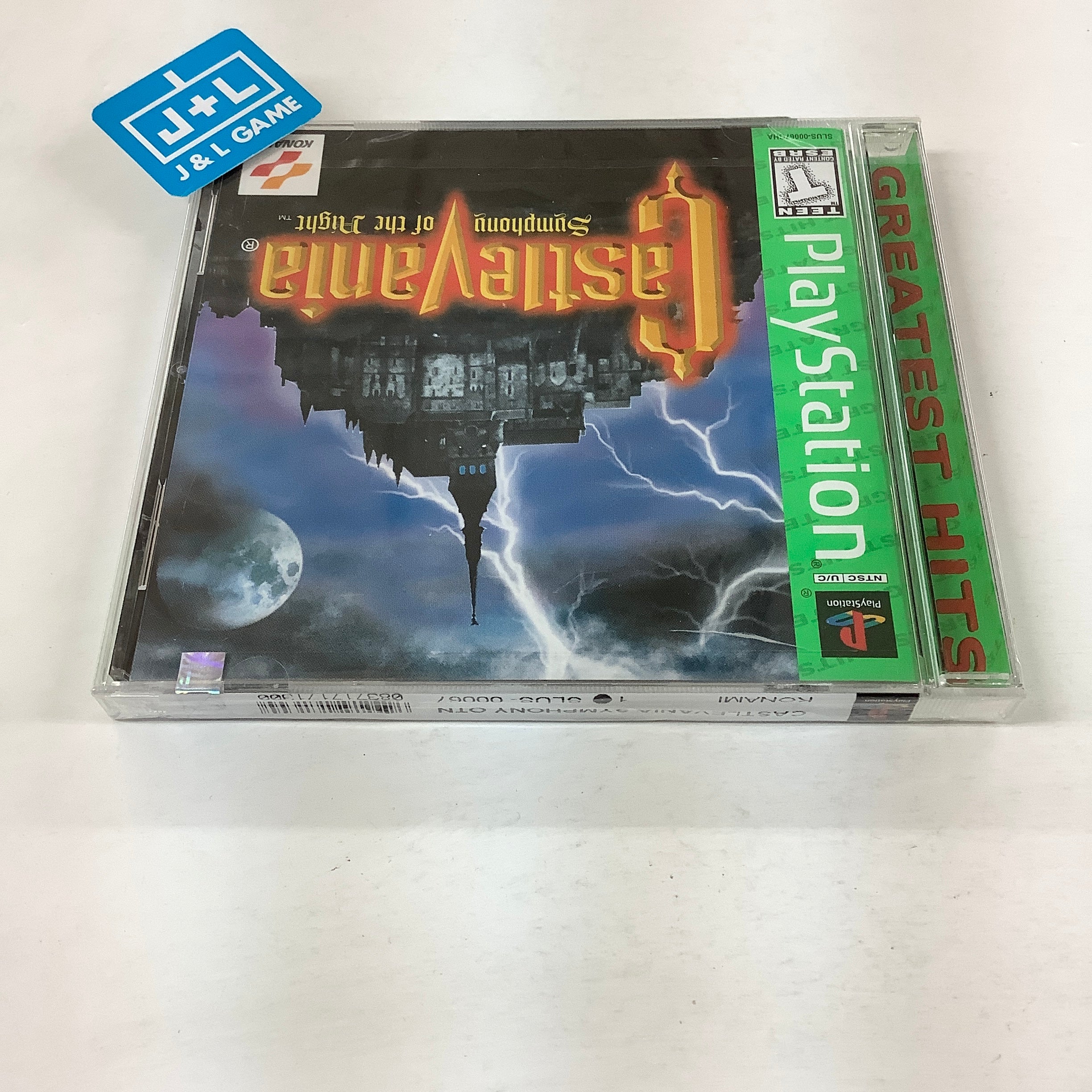 Castlevania: Symphony of the Night (Greatest Hits) - (PS1) PlayStation 1 Video Games Konami   