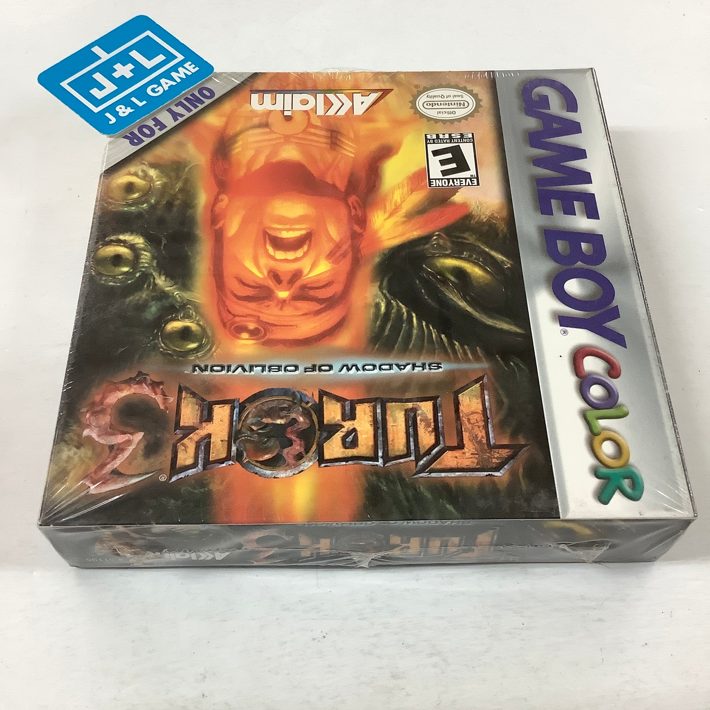 Turok 3: Shadow of Oblivion - (GBC) Game Boy Color Video Games Acclaim   