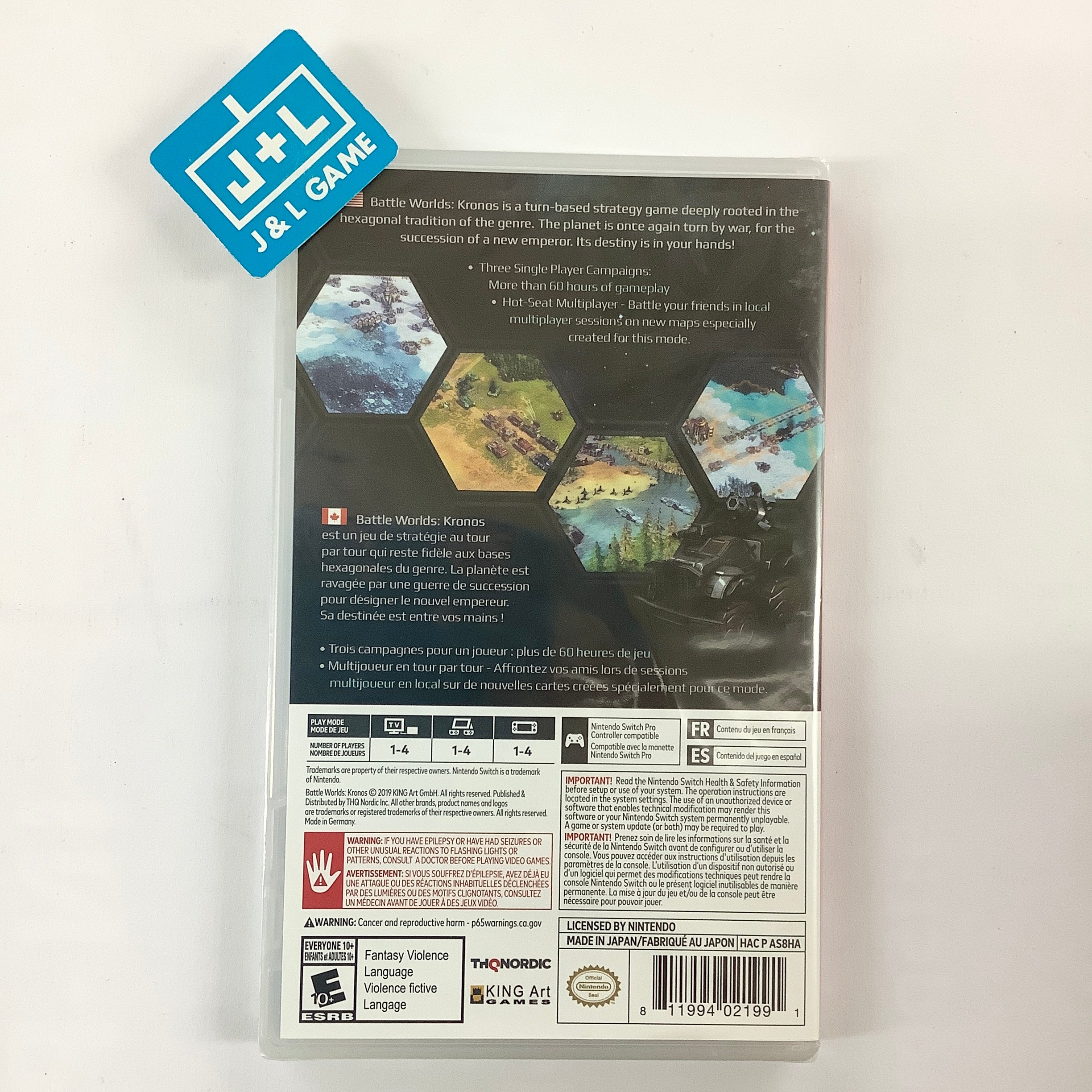 Battle Worlds: Kronos - (NSW) Nintendo Switch Video Games THQ Nordic   