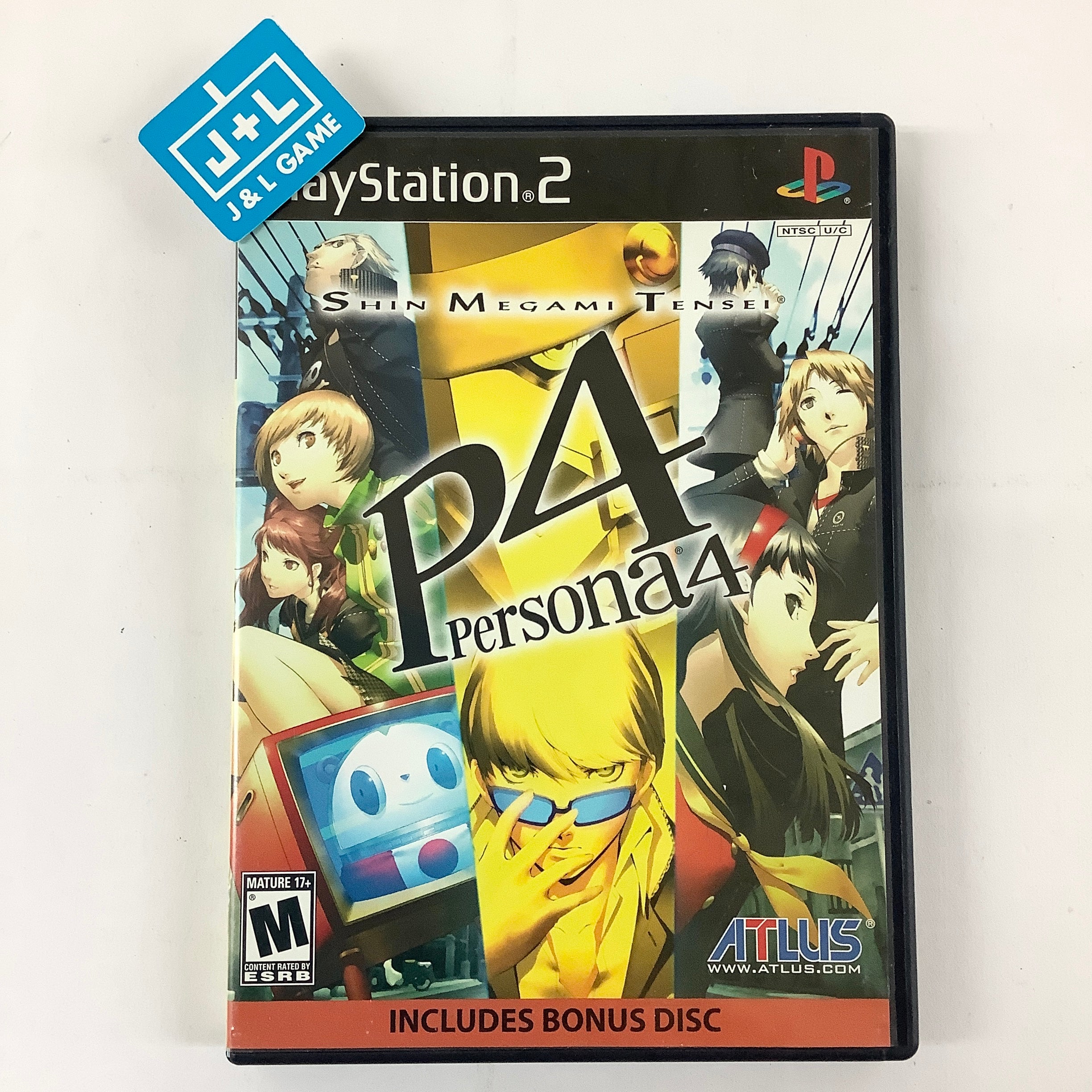 Shin Megami Tensei: Persona 4 - (PS2) PlayStation 2 [Pre-Owned] Video Games Atlus   