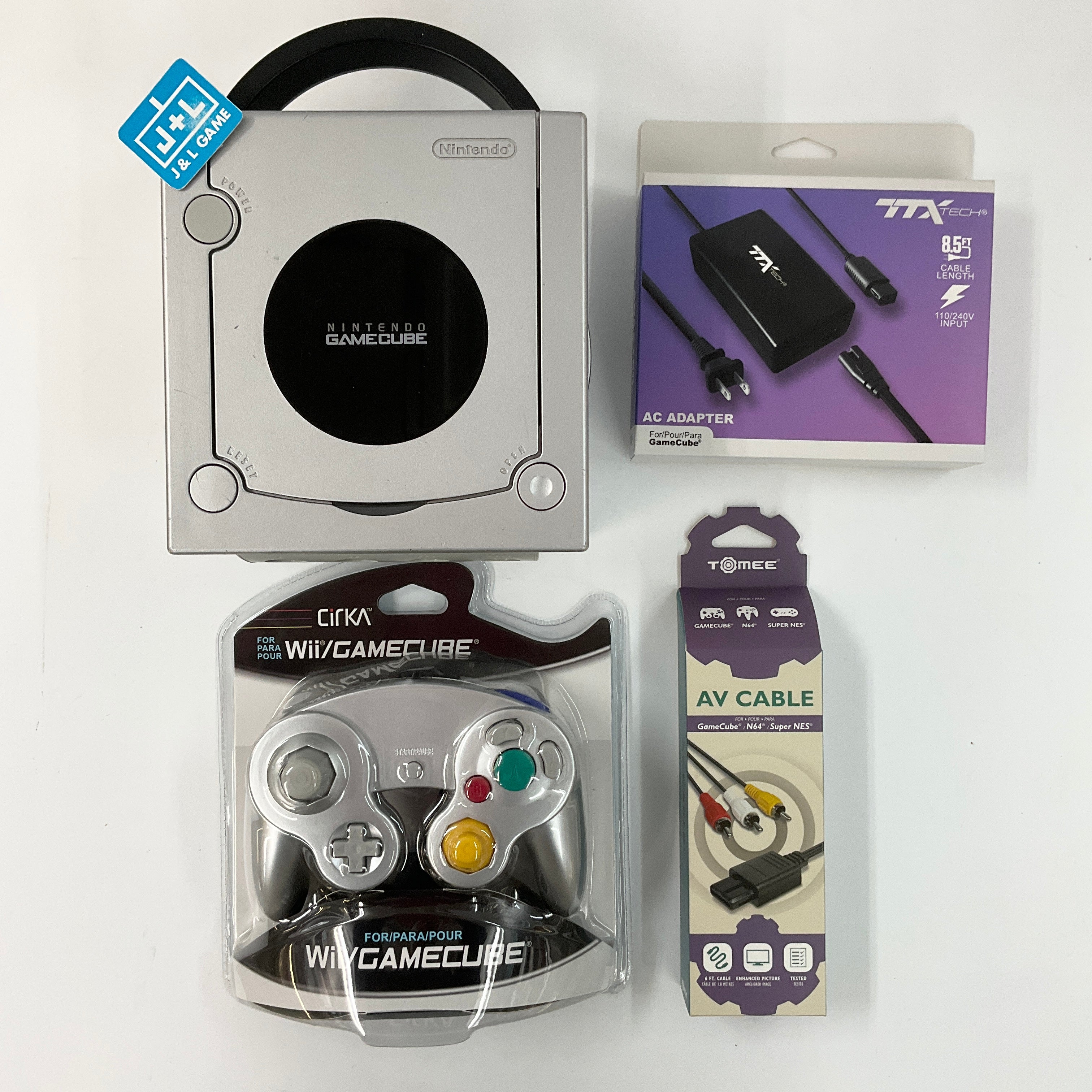 Nintendo Gamecube Console Platinum - (GC) GameCube [Pre-Owned] (Japanese Import) Consoles Nintendo   