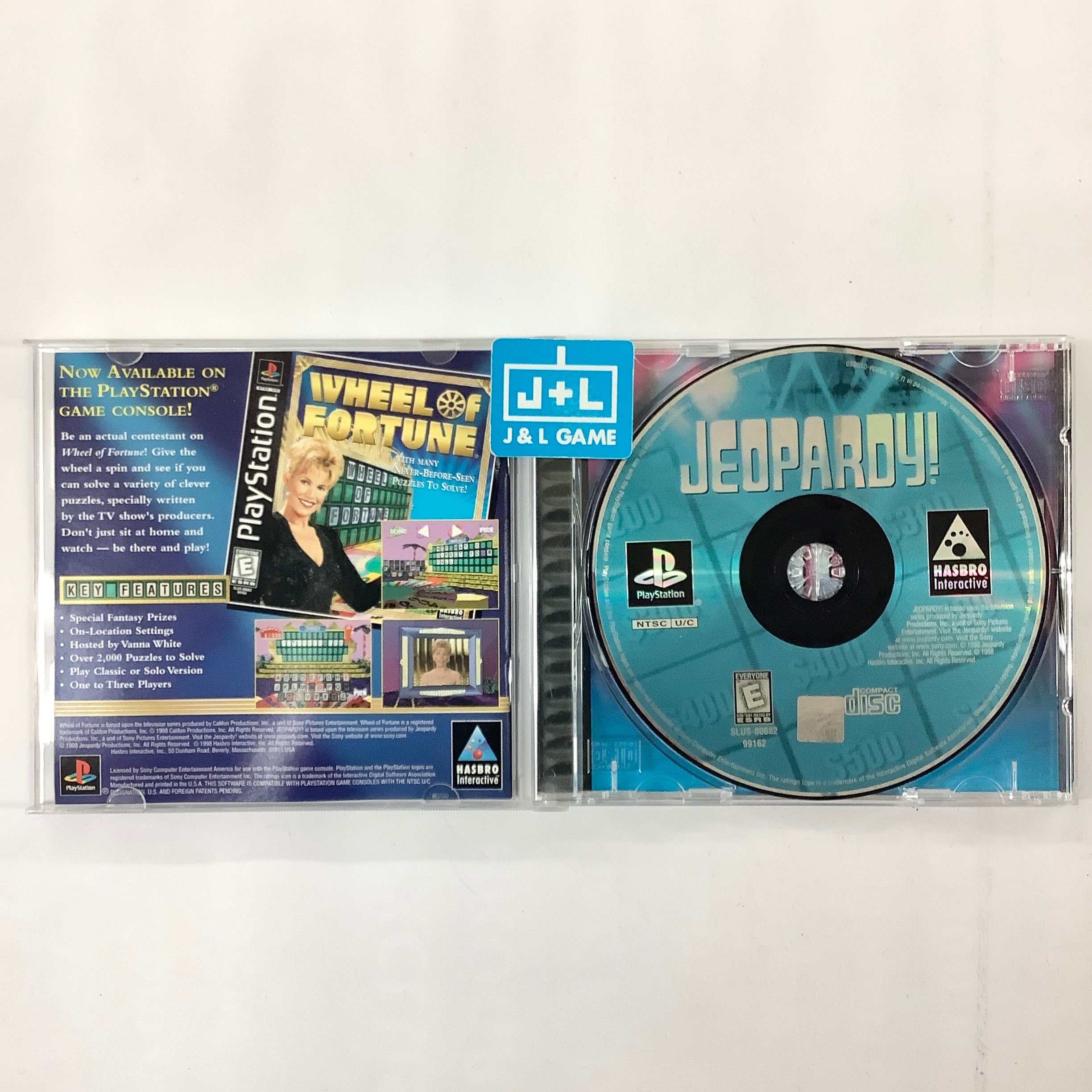 Jeopardy! - (PS1) PlayStation 1 [Pre-Owned] Video Games Hasbro Interactive   