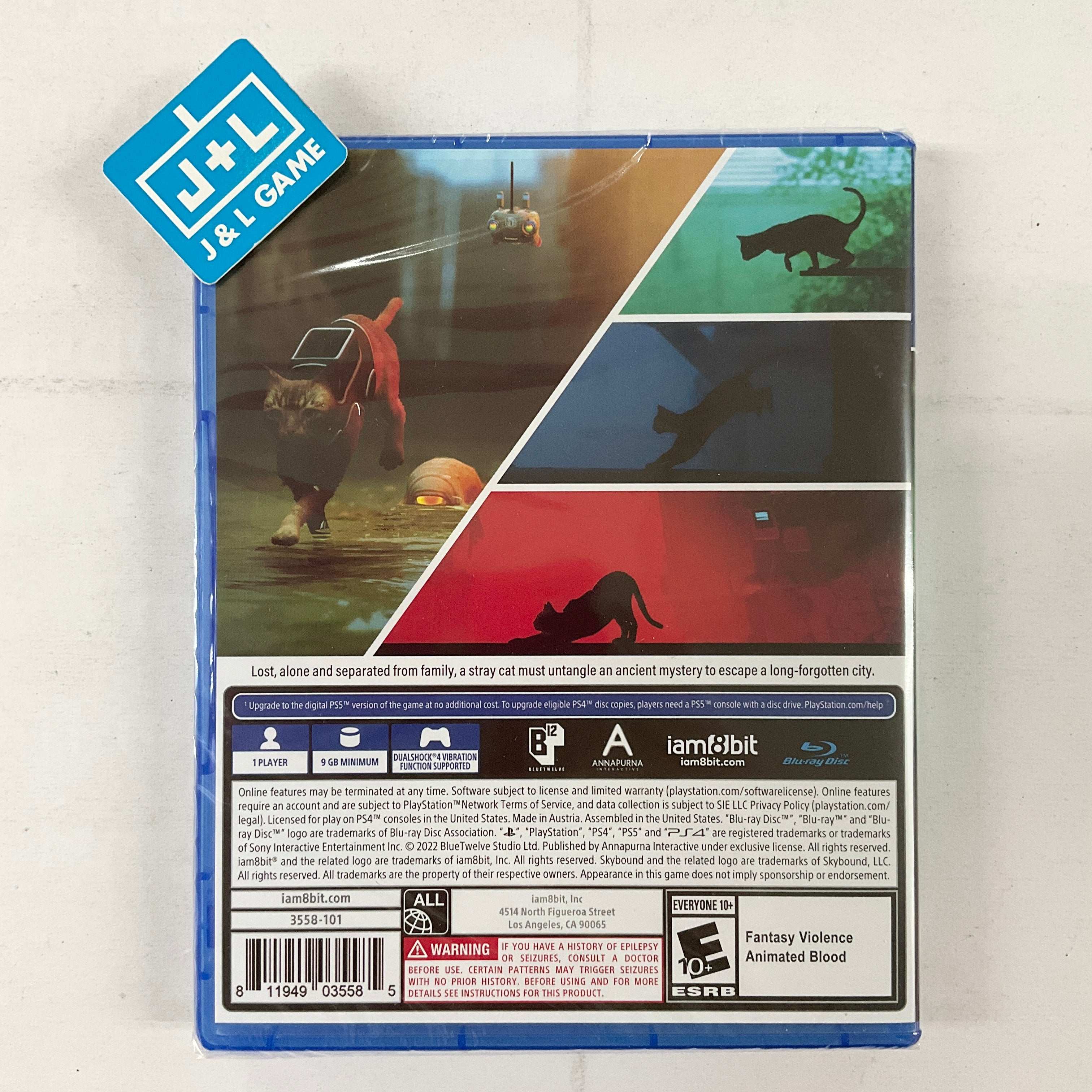 Stray - (PS4) PlayStation 4 Video Games iam8bit   