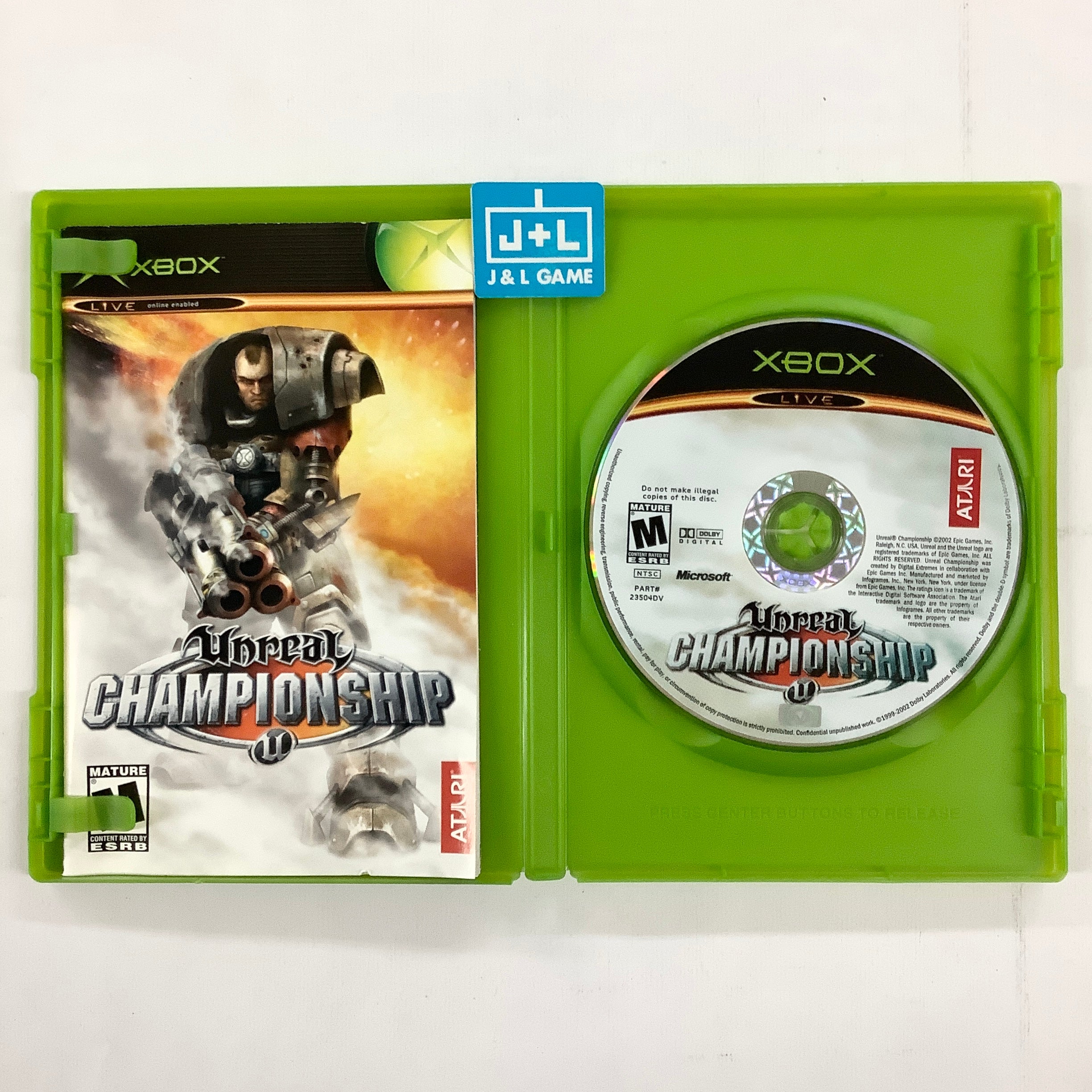 【中古】「未使用品」Unreal Championship / Game Unreal Championship - (XB) Xbox [Pre-Owned] | J&L Game