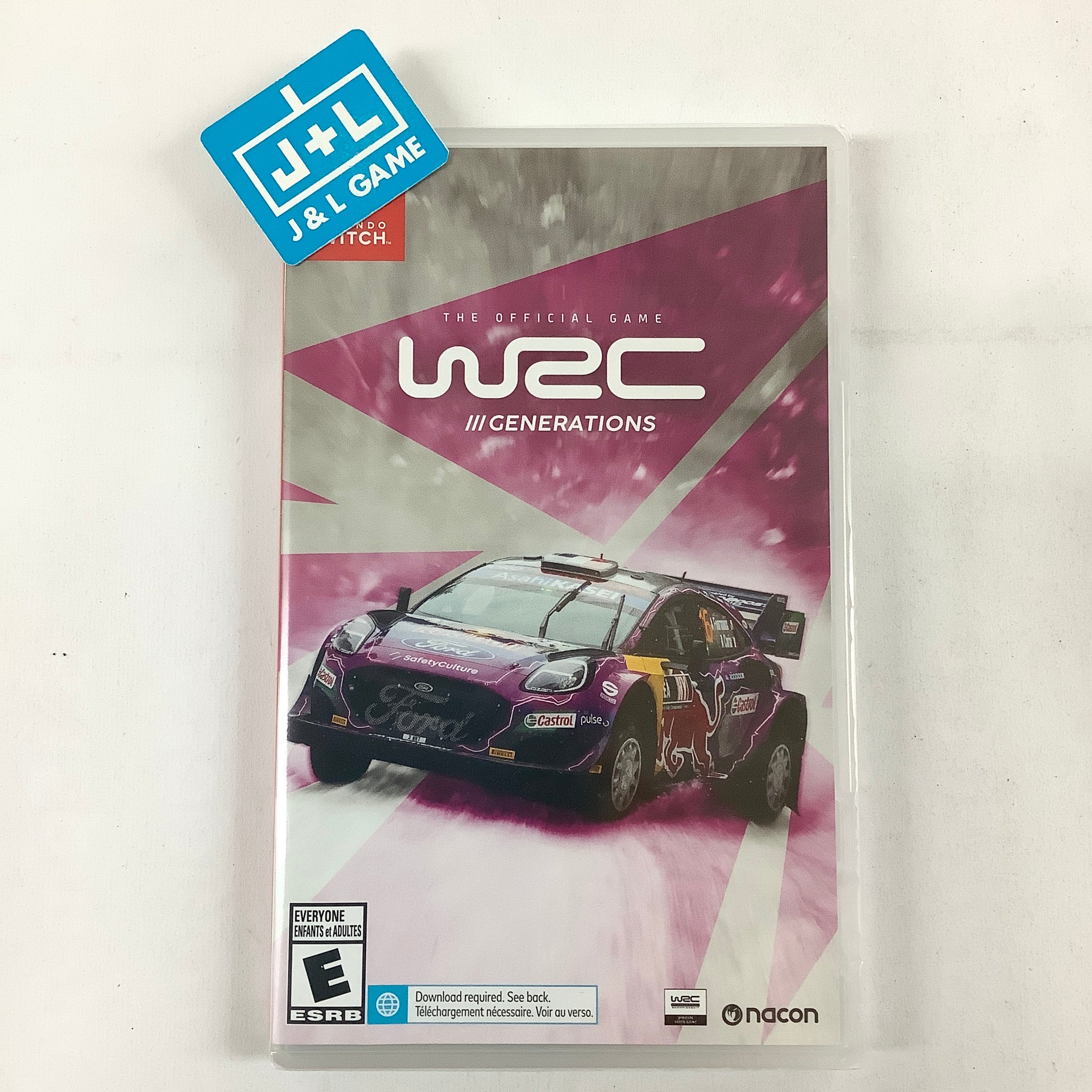 WRC Generations  - (NSW) Nintendo Switch Video Games NACON   