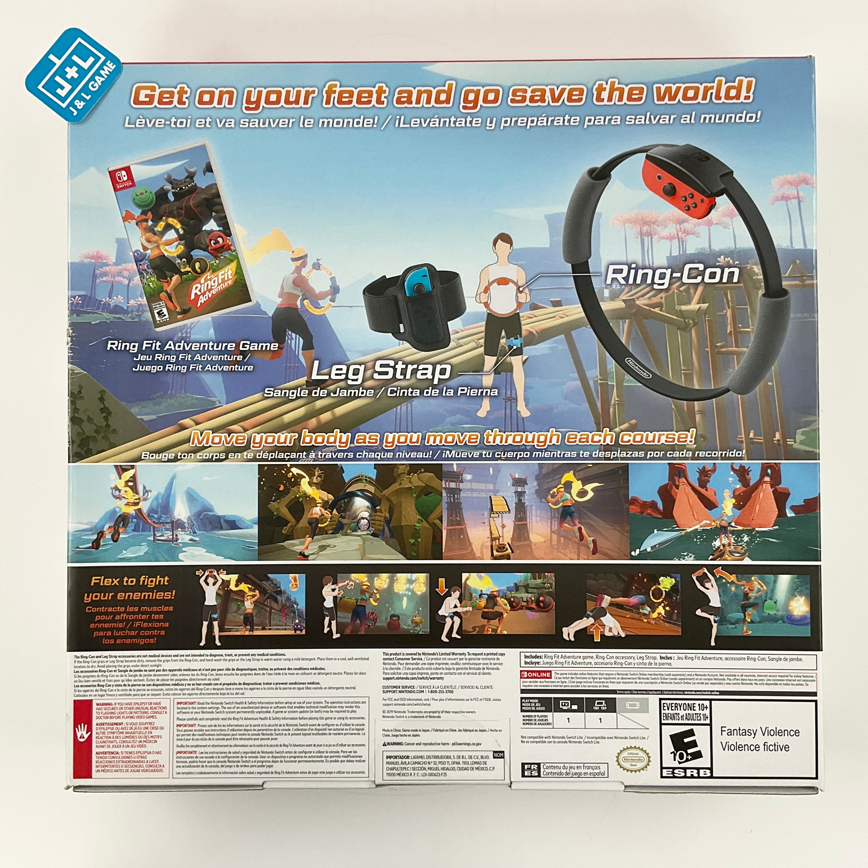 Ring Fit Adventure - (NSW) Nintendo Switch Video Games Nintendo   