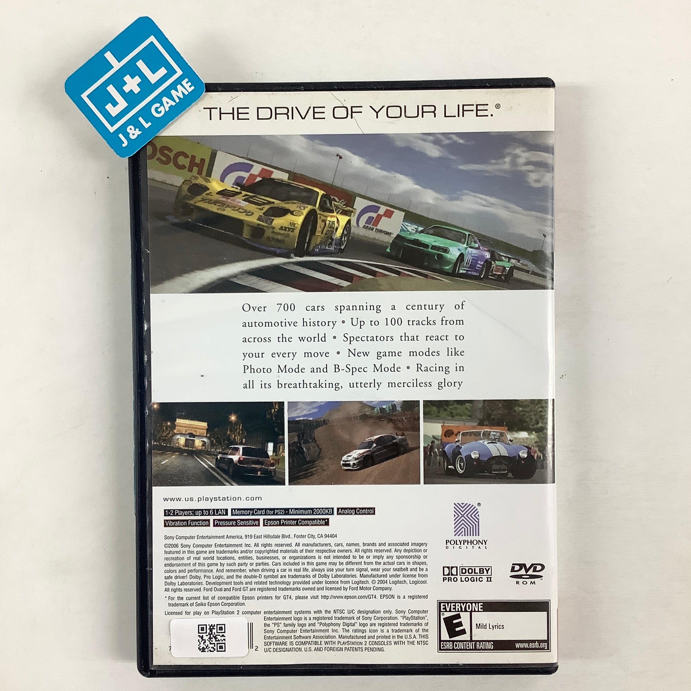 Gran Turismo 4 (Greatest Hits) - (PS2) PlayStation 2 [Pre-Owned] Video Games SCEA   