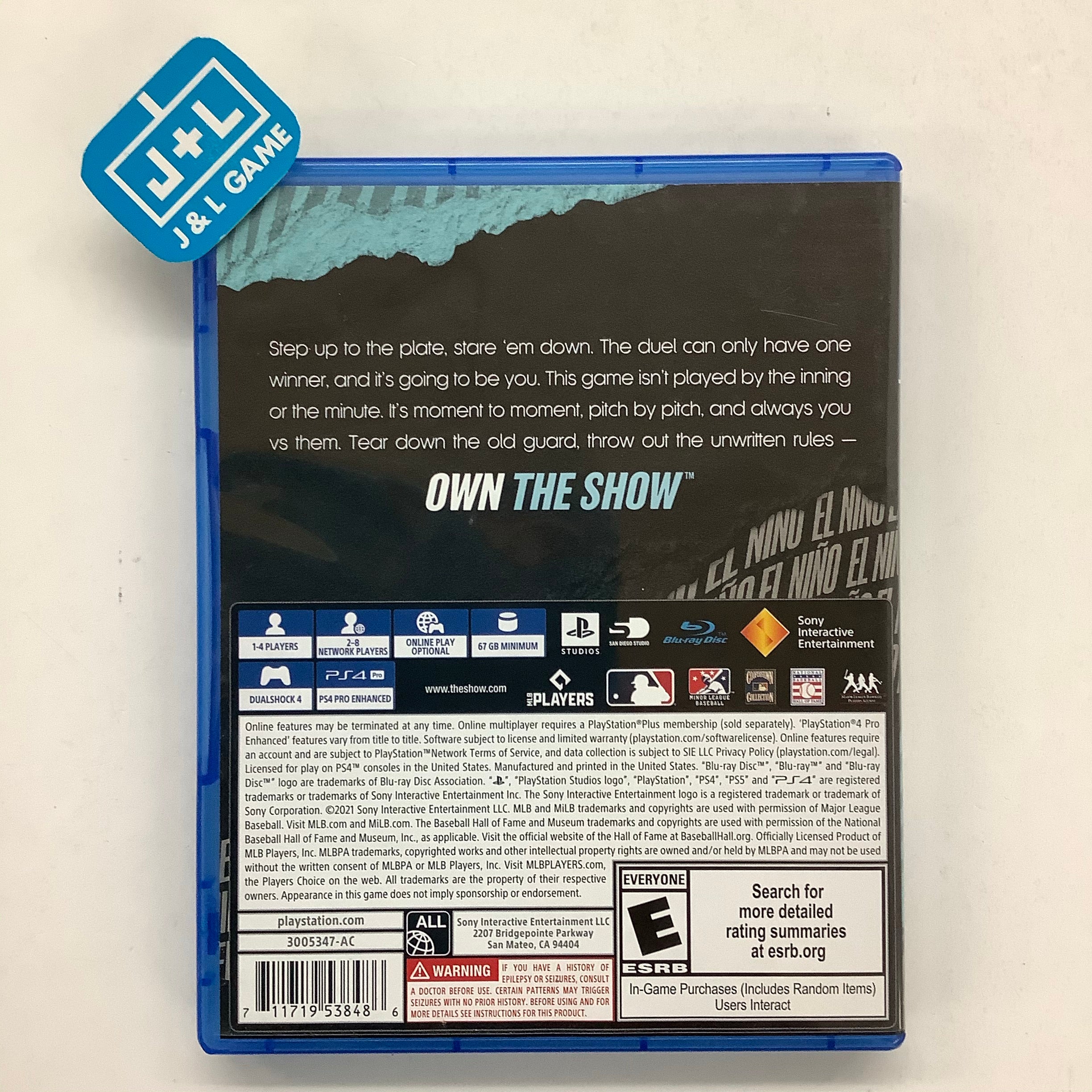 MLB The Show 21 - (PS4) PlayStation 4 [Pre-Owned] Video Games Sony Interactive Entertainment   
